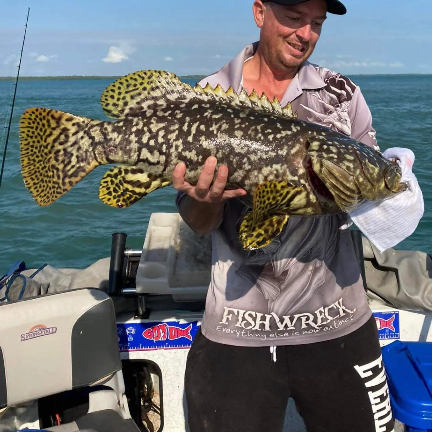 The most popular recent Giant grouper catch on Fishbrain