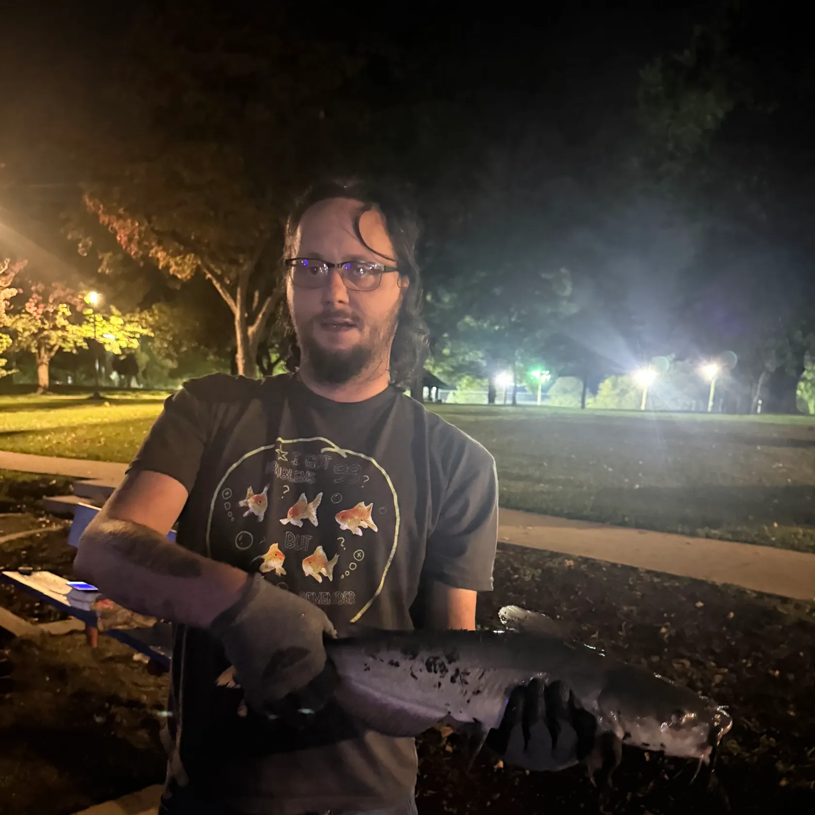 Channel catfish caught on Fishbrain