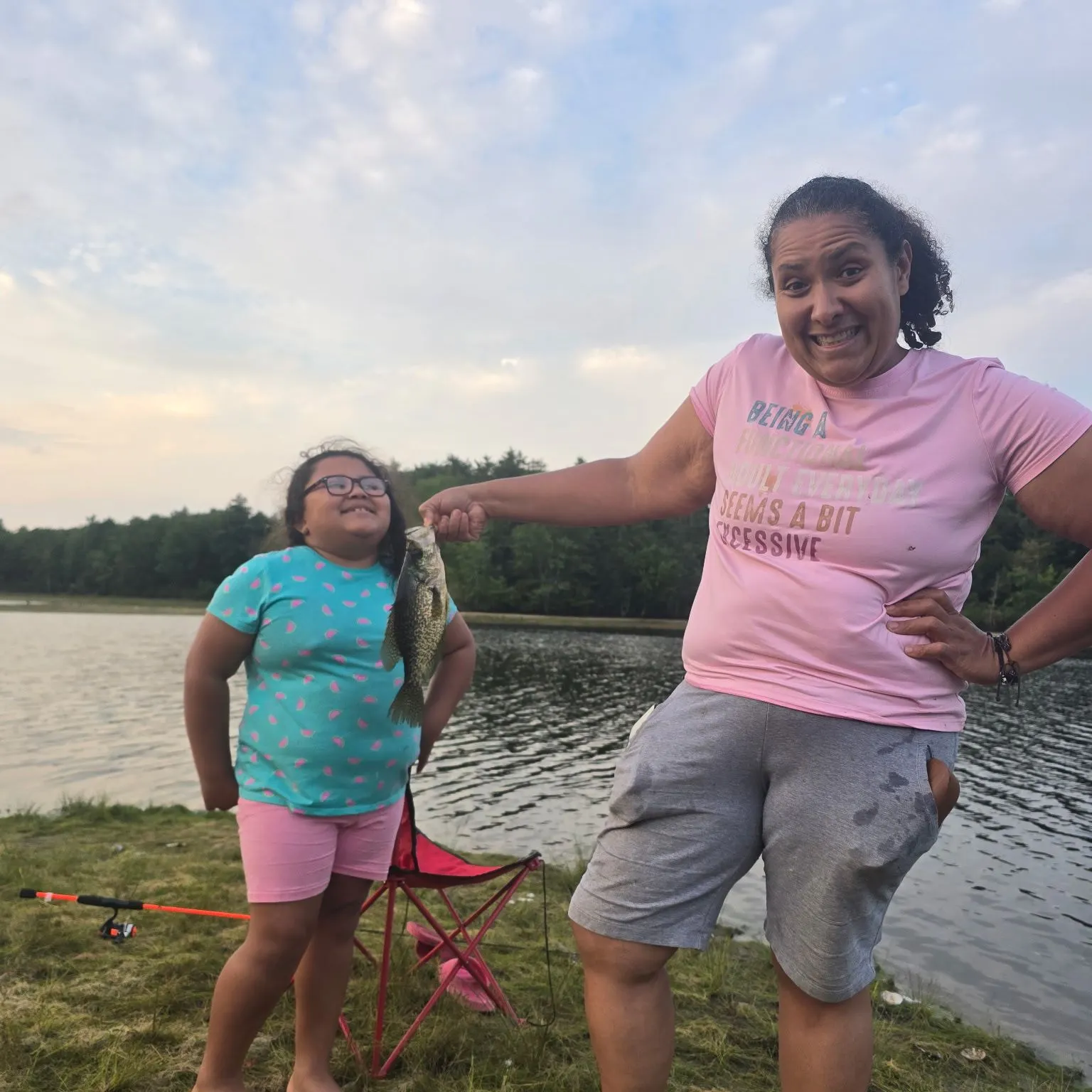 Black crappie caught on Fishbrain