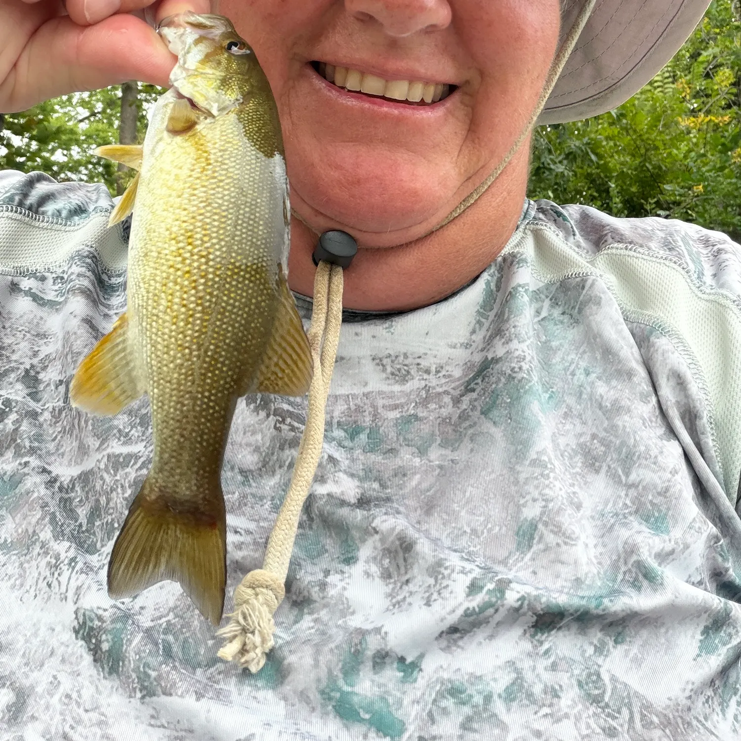 Smallmouth bass caught on Fishbrain