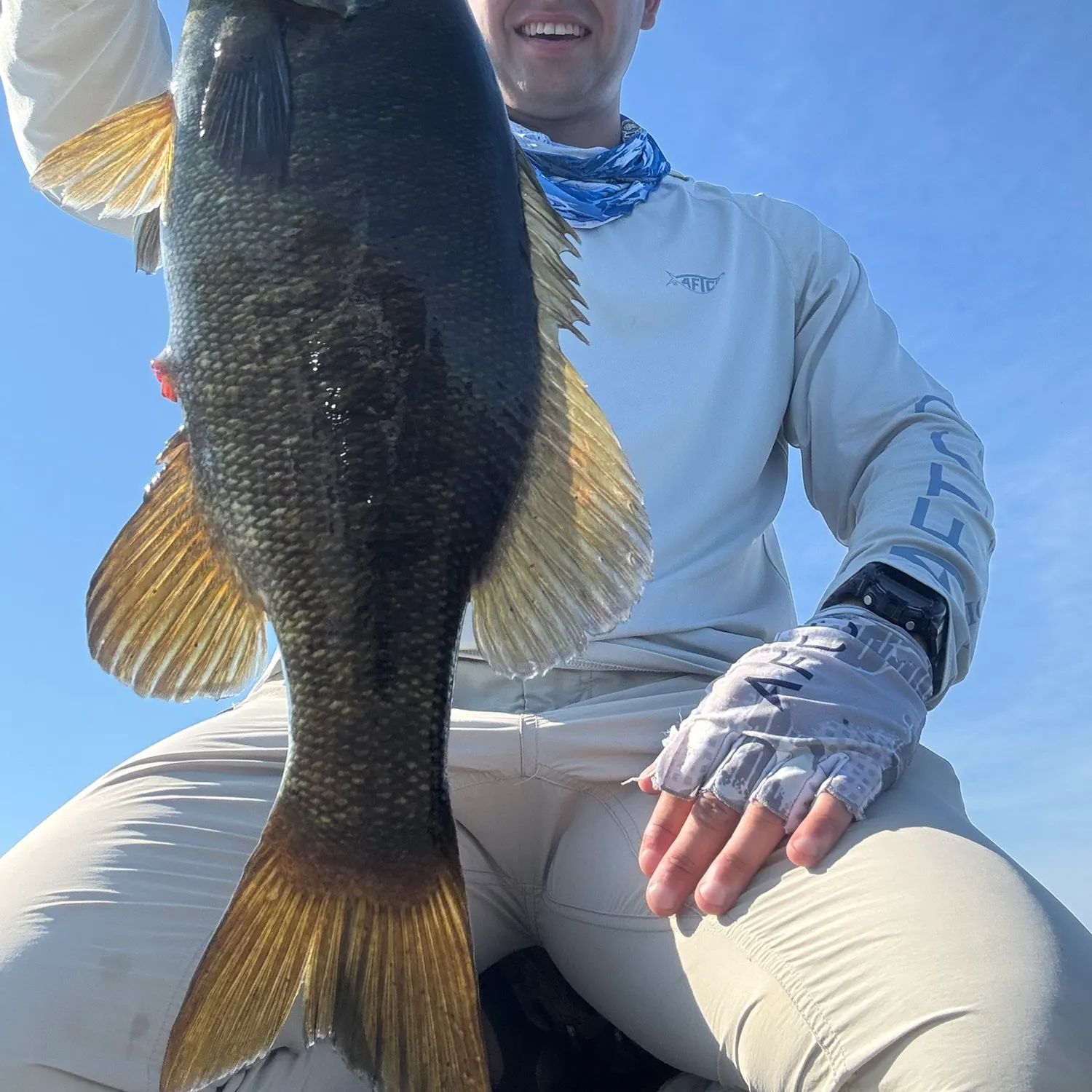 Smallmouth bass caught on Fishbrain
