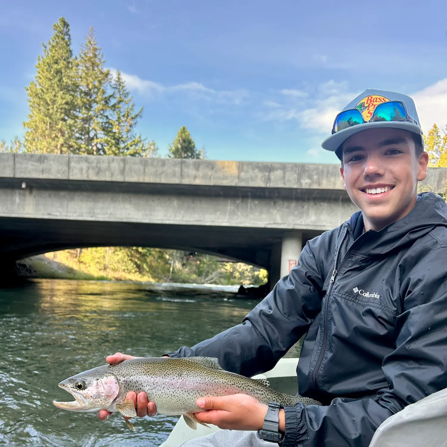 Rainbow trout caught on Fishbrain