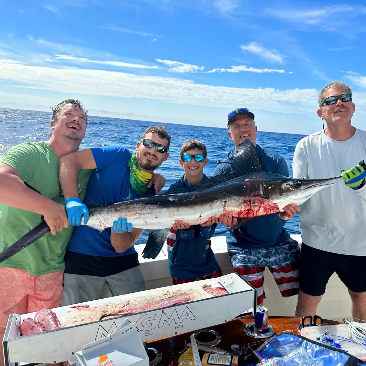 recently logged catches