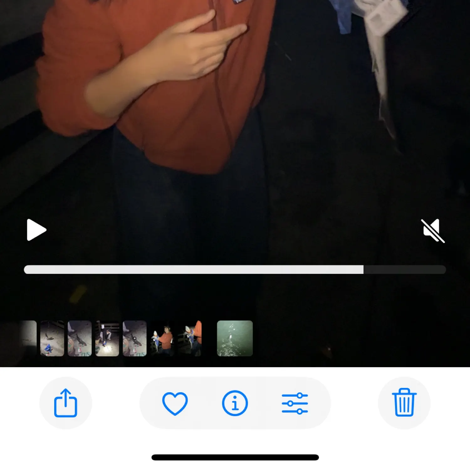 recently logged catches