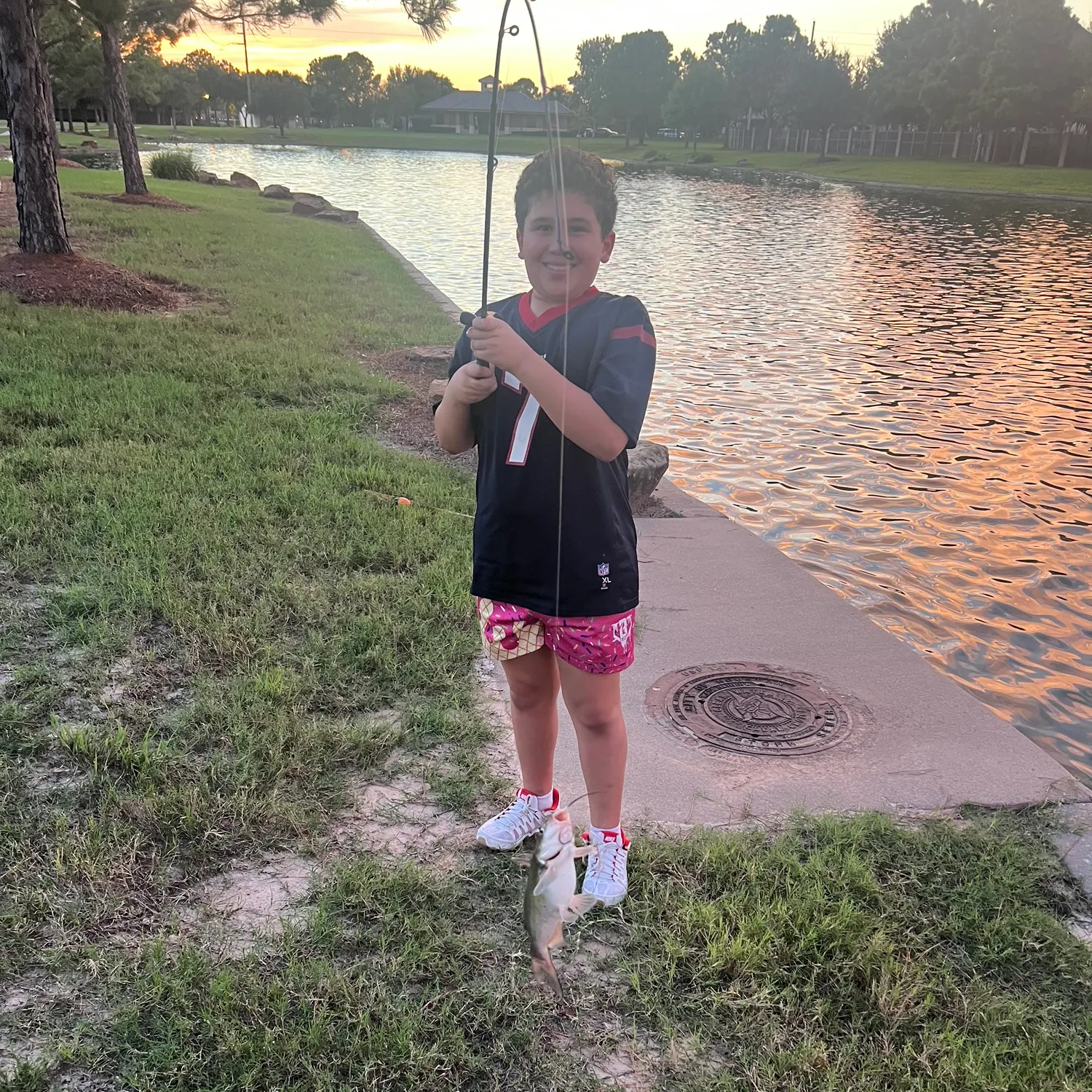 Channel catfish caught on Fishbrain