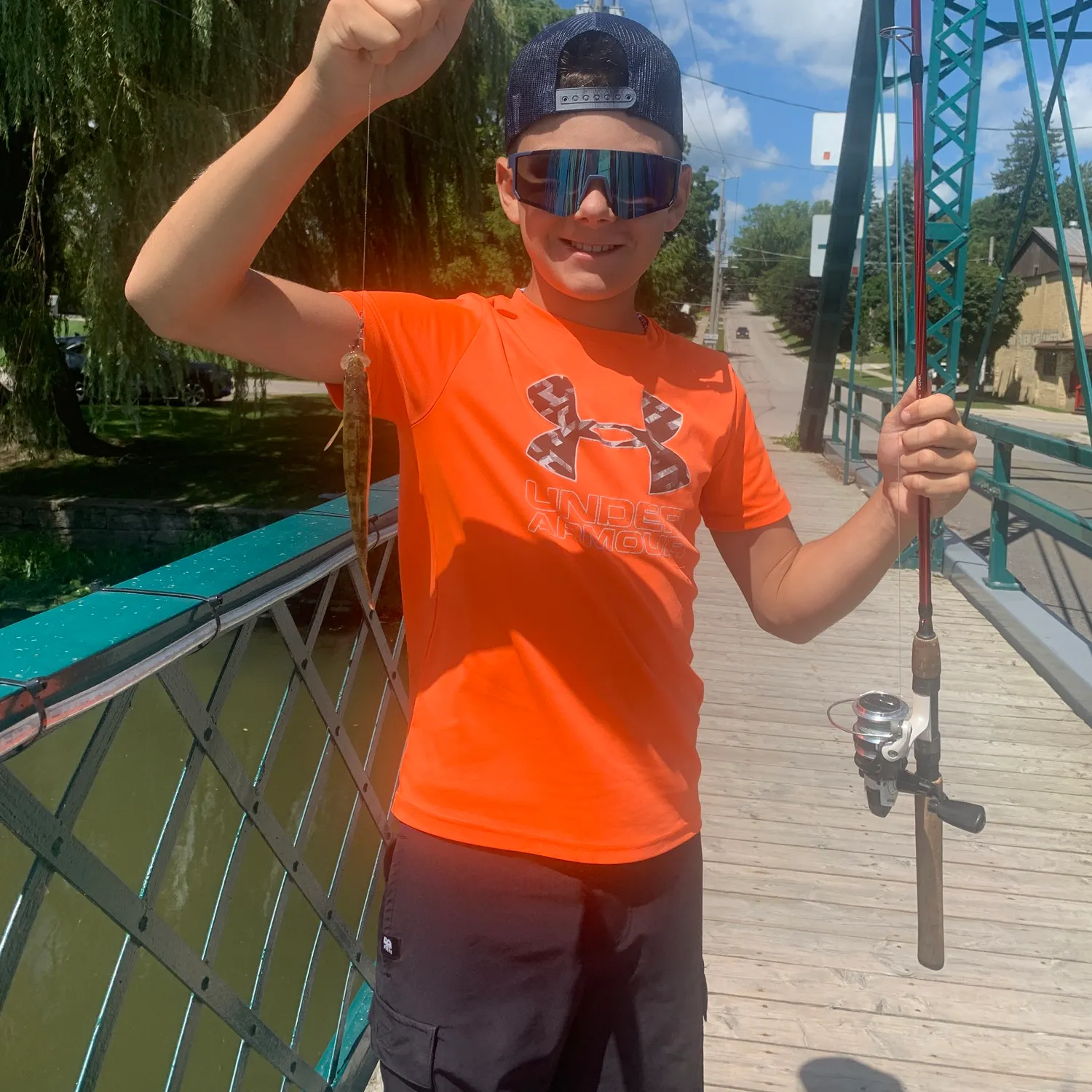 Yellow perch caught on Fishbrain