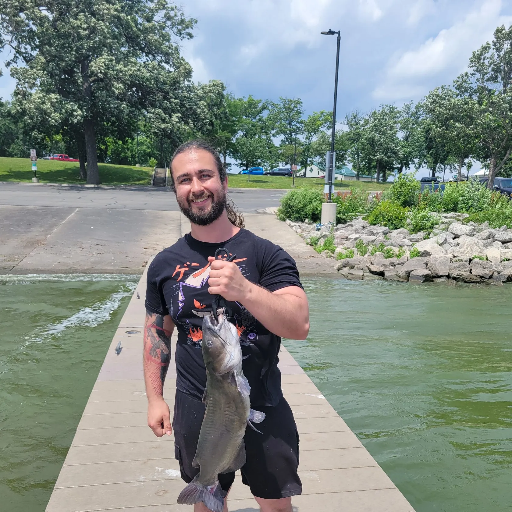 recently logged catches