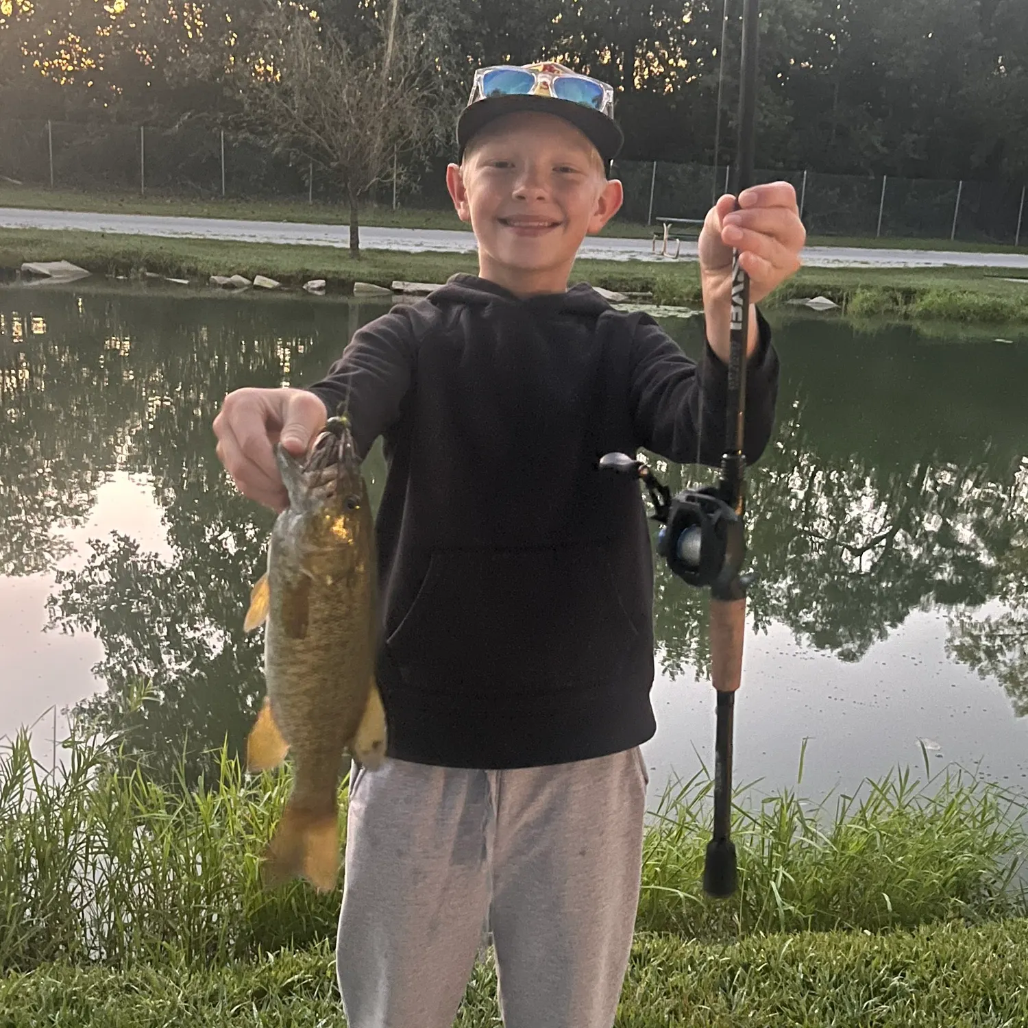 Smallmouth bass caught on Fishbrain