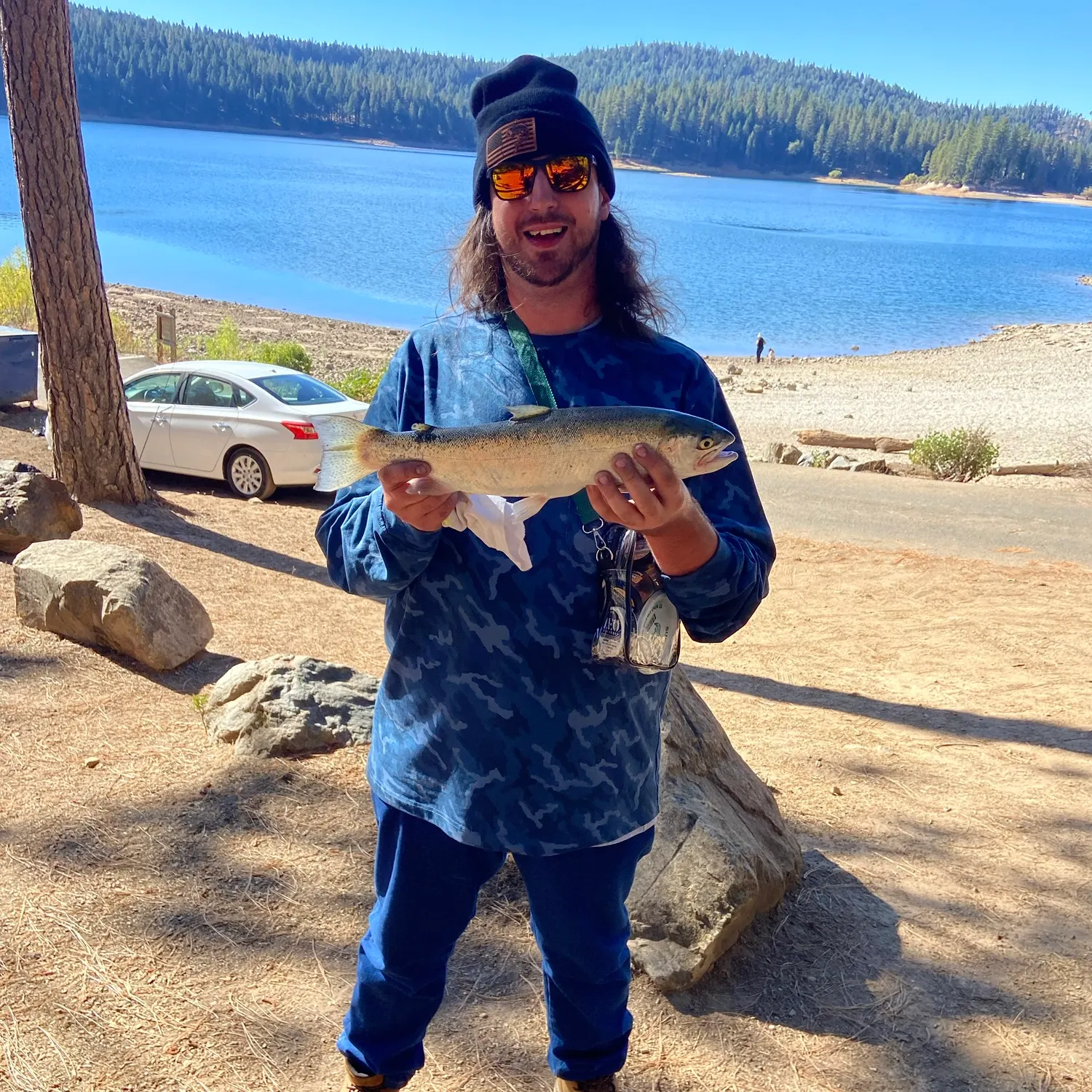 Rainbow trout caught on Fishbrain