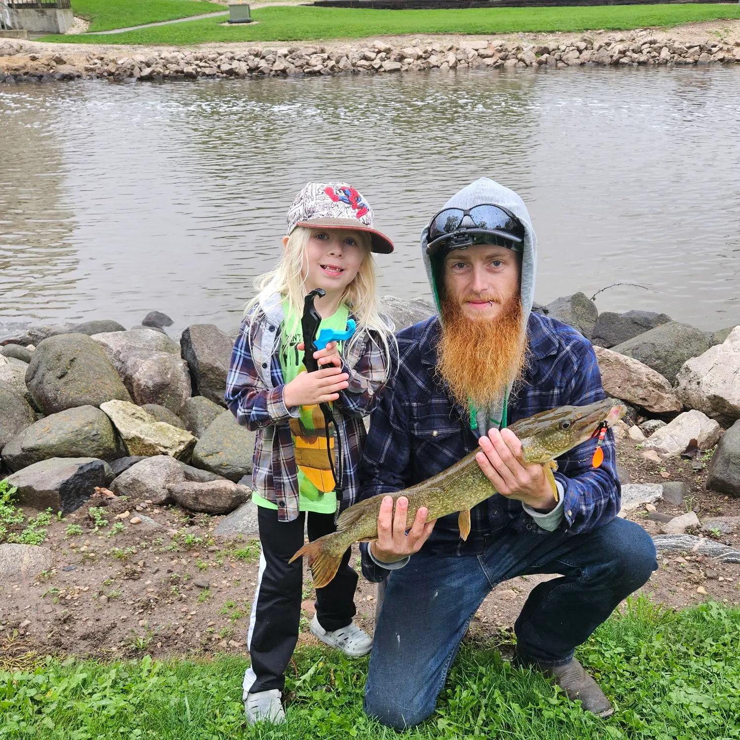 Northern pike caught on Fishbrain