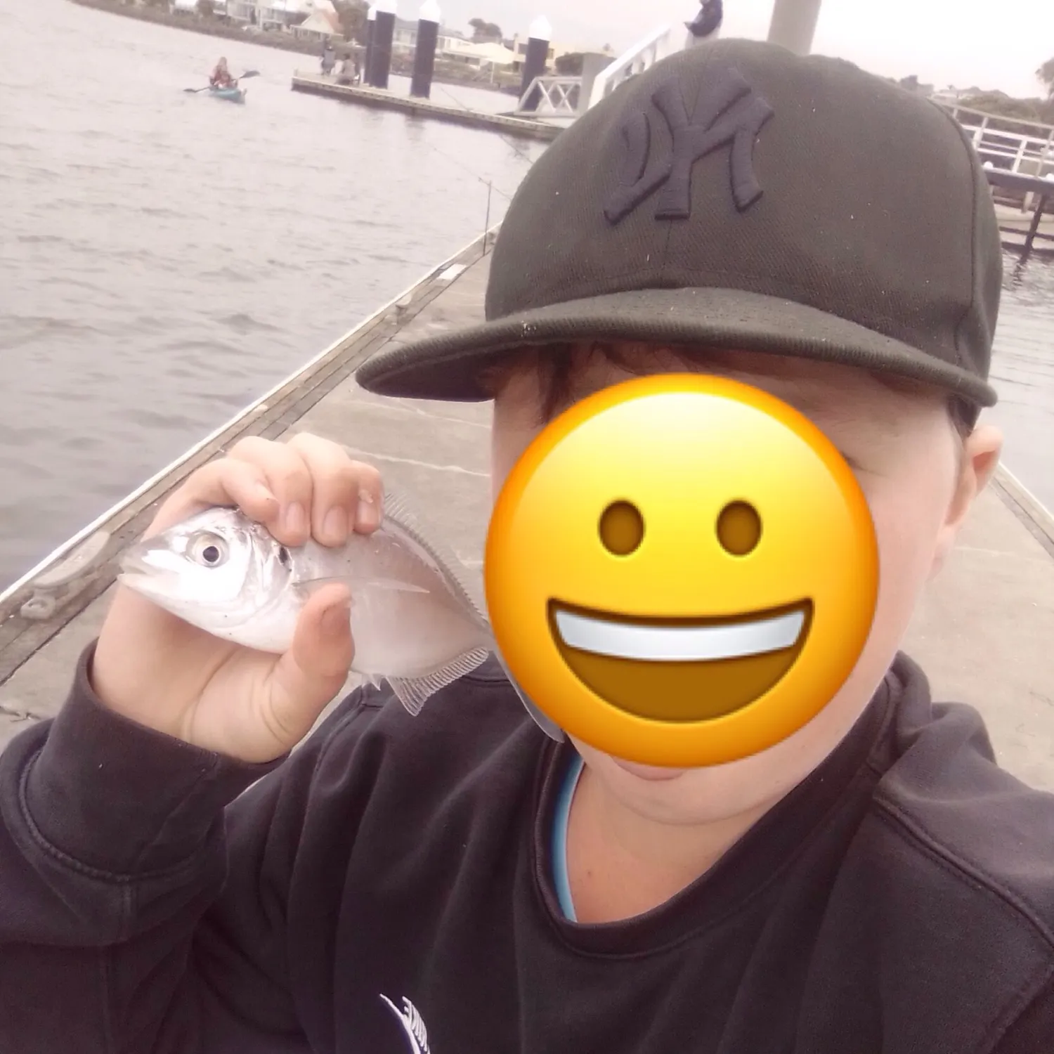 White trevally caught on Fishbrain