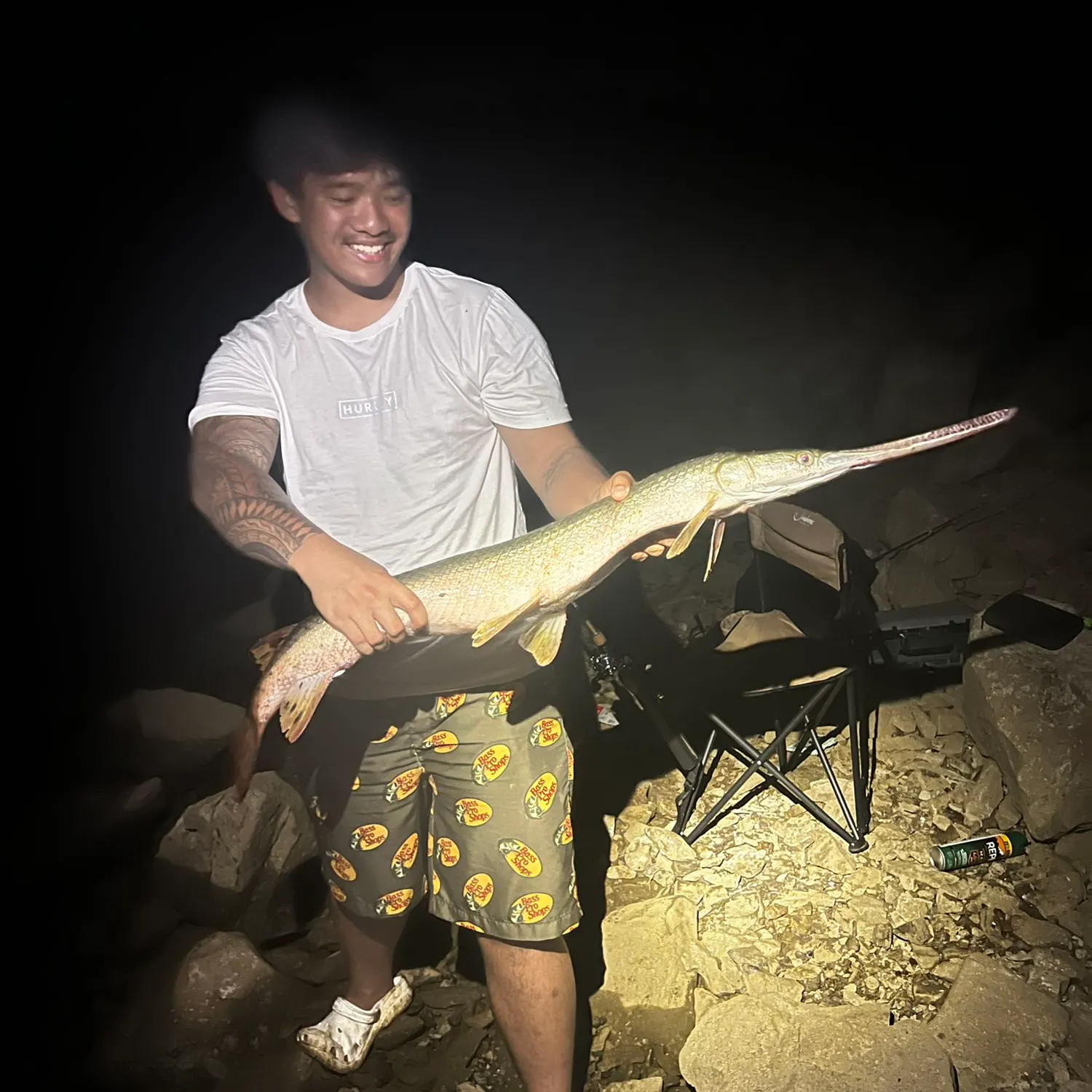 recently logged catches