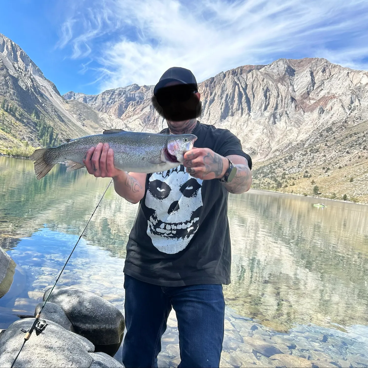 Rainbow trout caught on Fishbrain