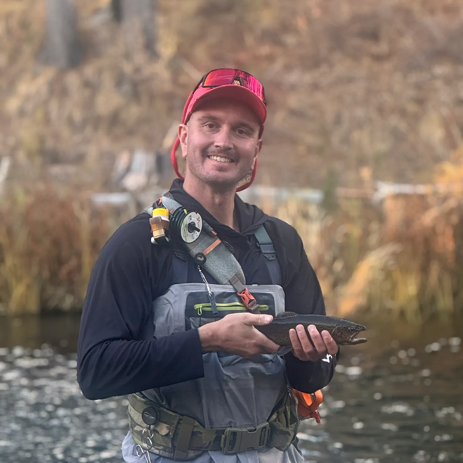 Rainbow trout caught on Fishbrain