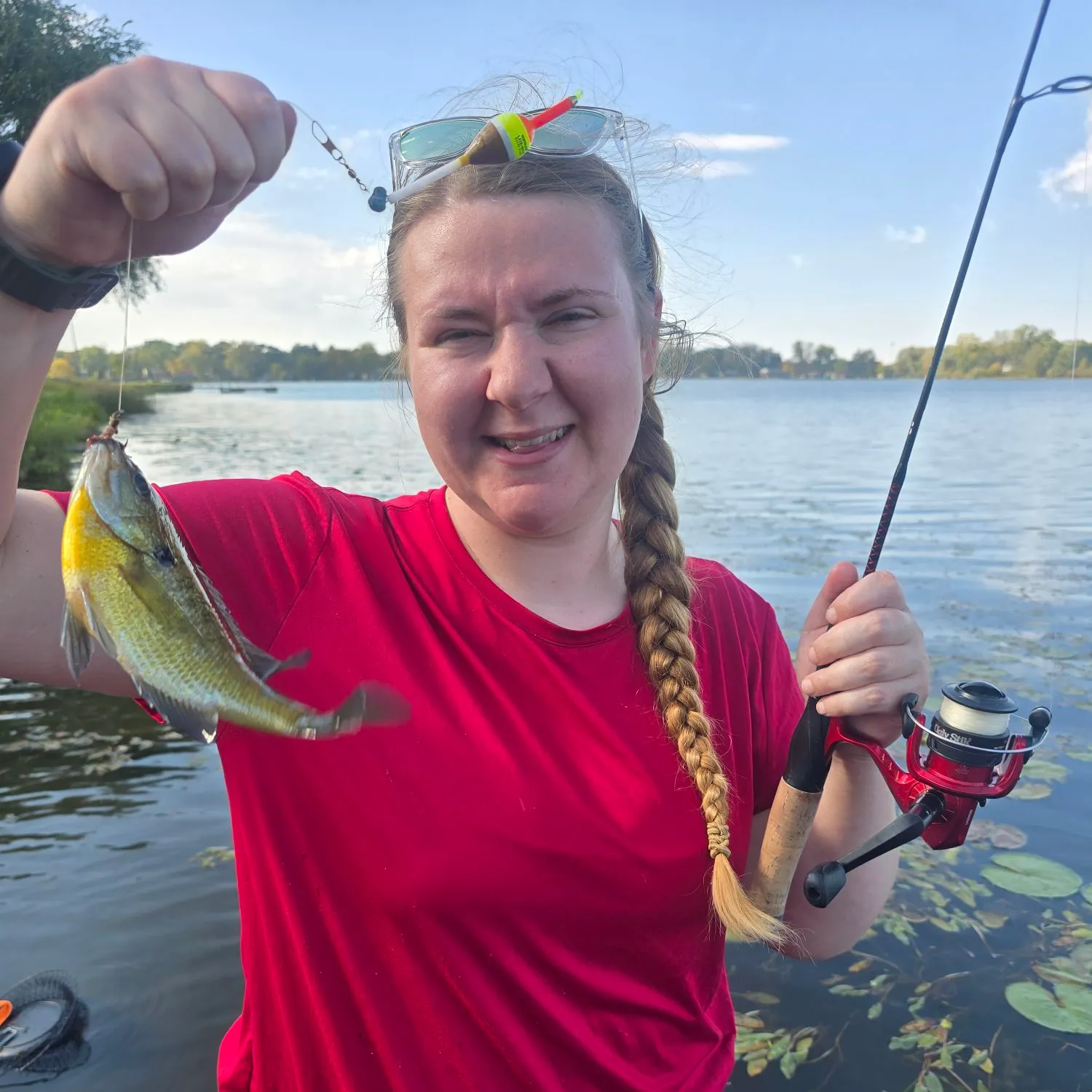 Bluegill caught on Fishbrain
