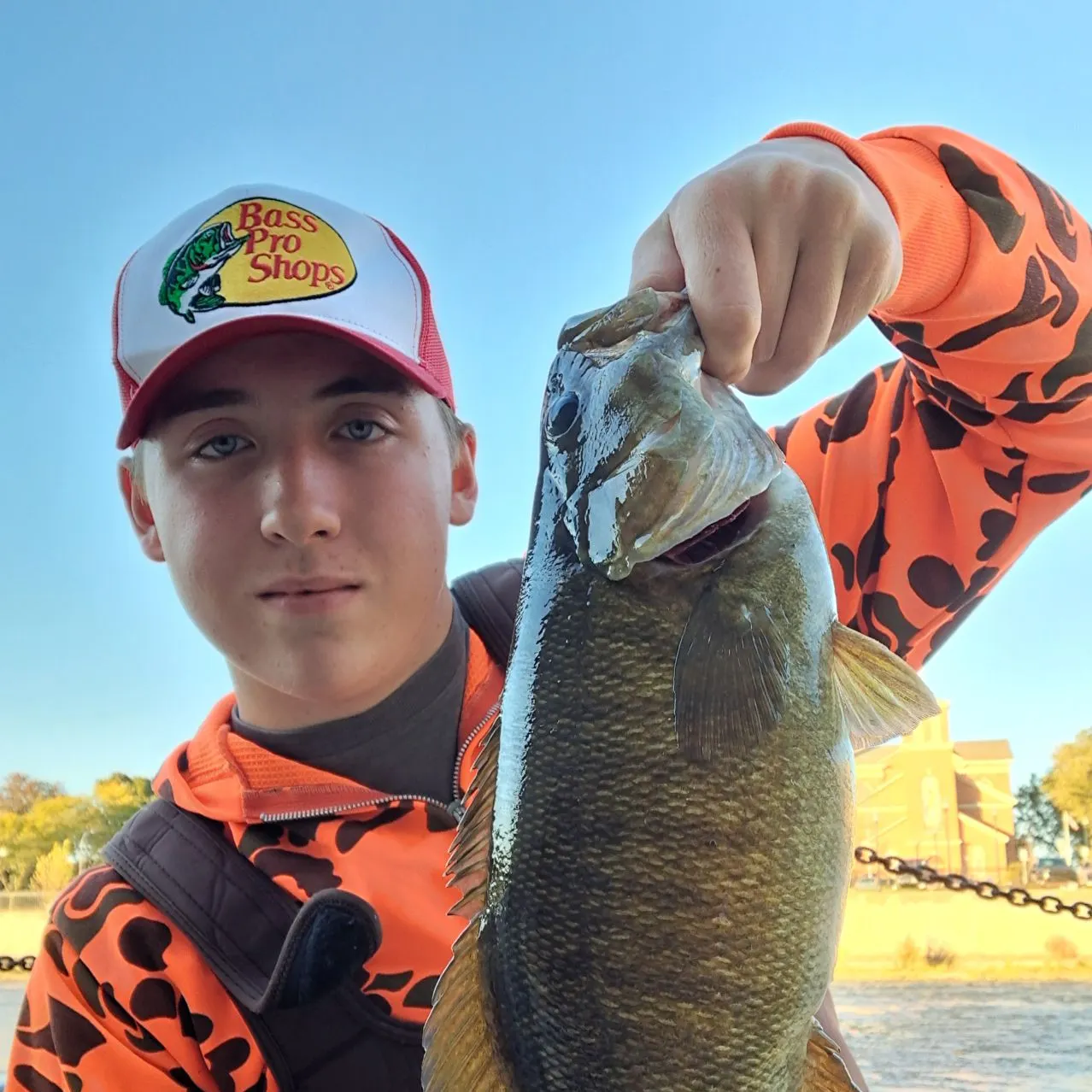 Smallmouth bass caught on Fishbrain