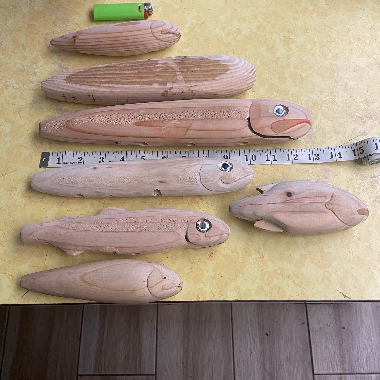 recently logged catches