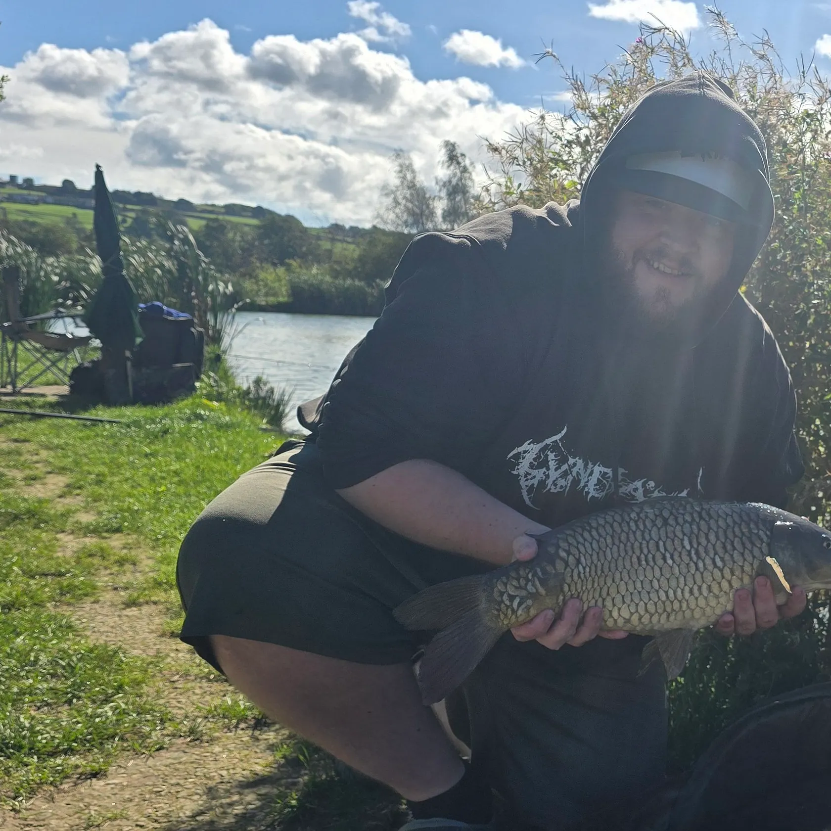 Common carp caught on Fishbrain