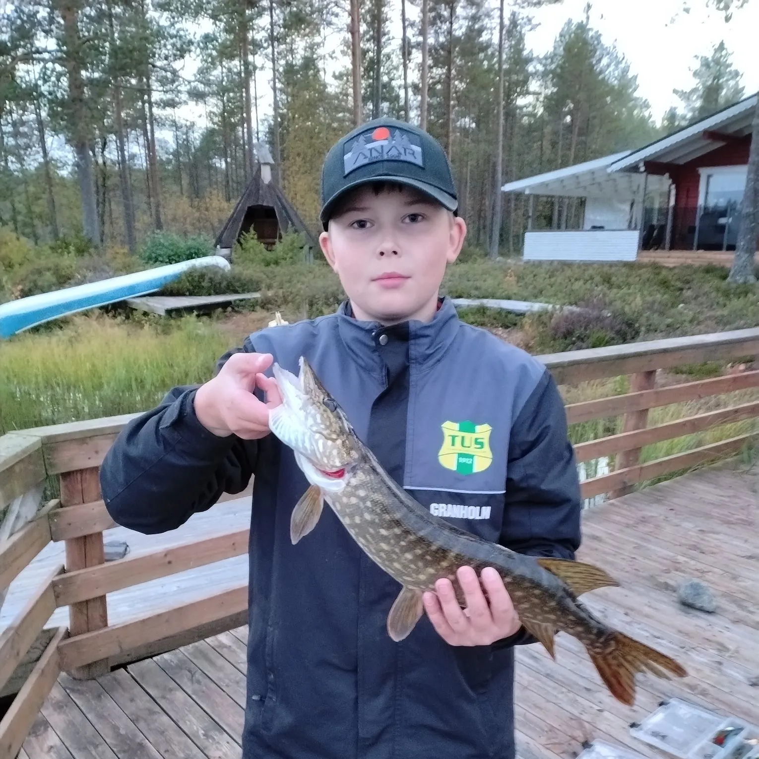 Northern pike caught on Fishbrain