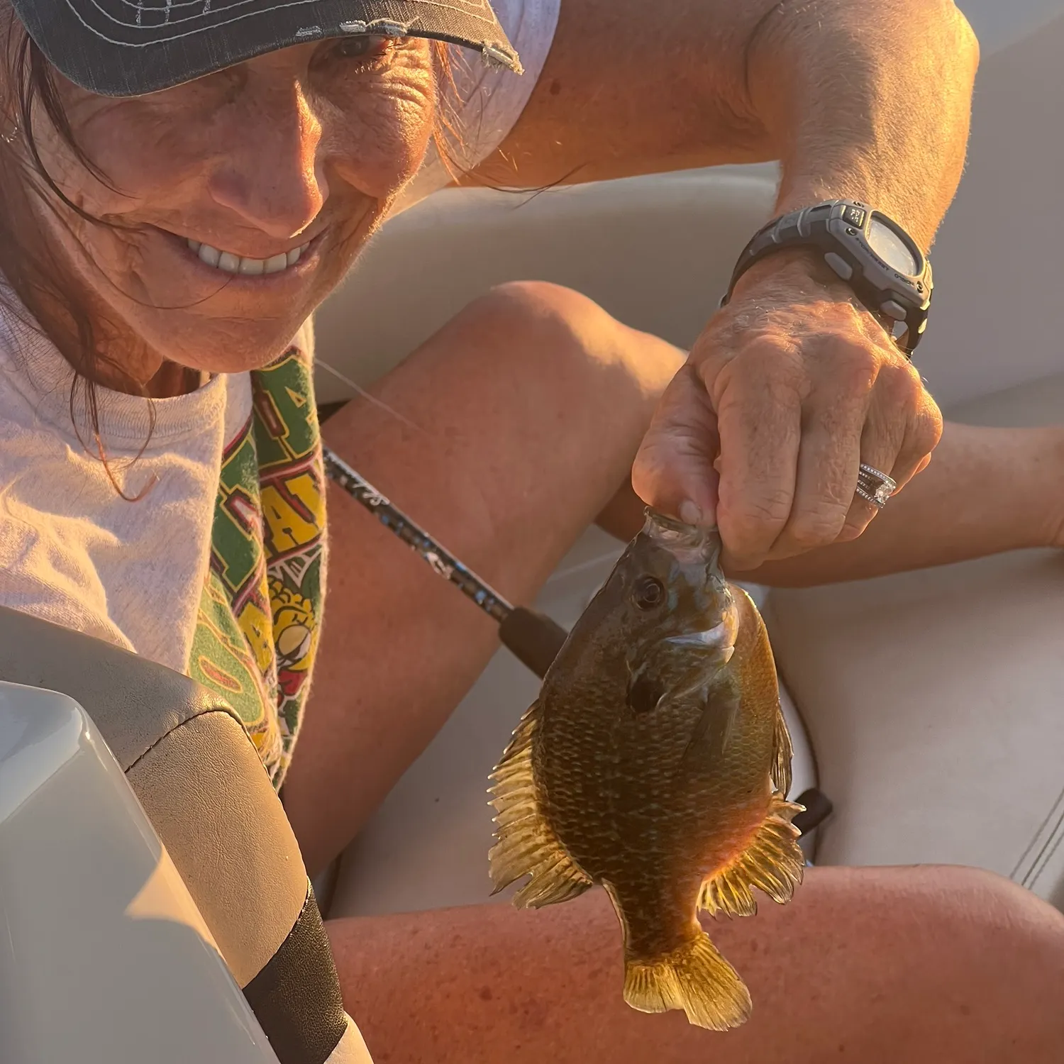 recently logged catches