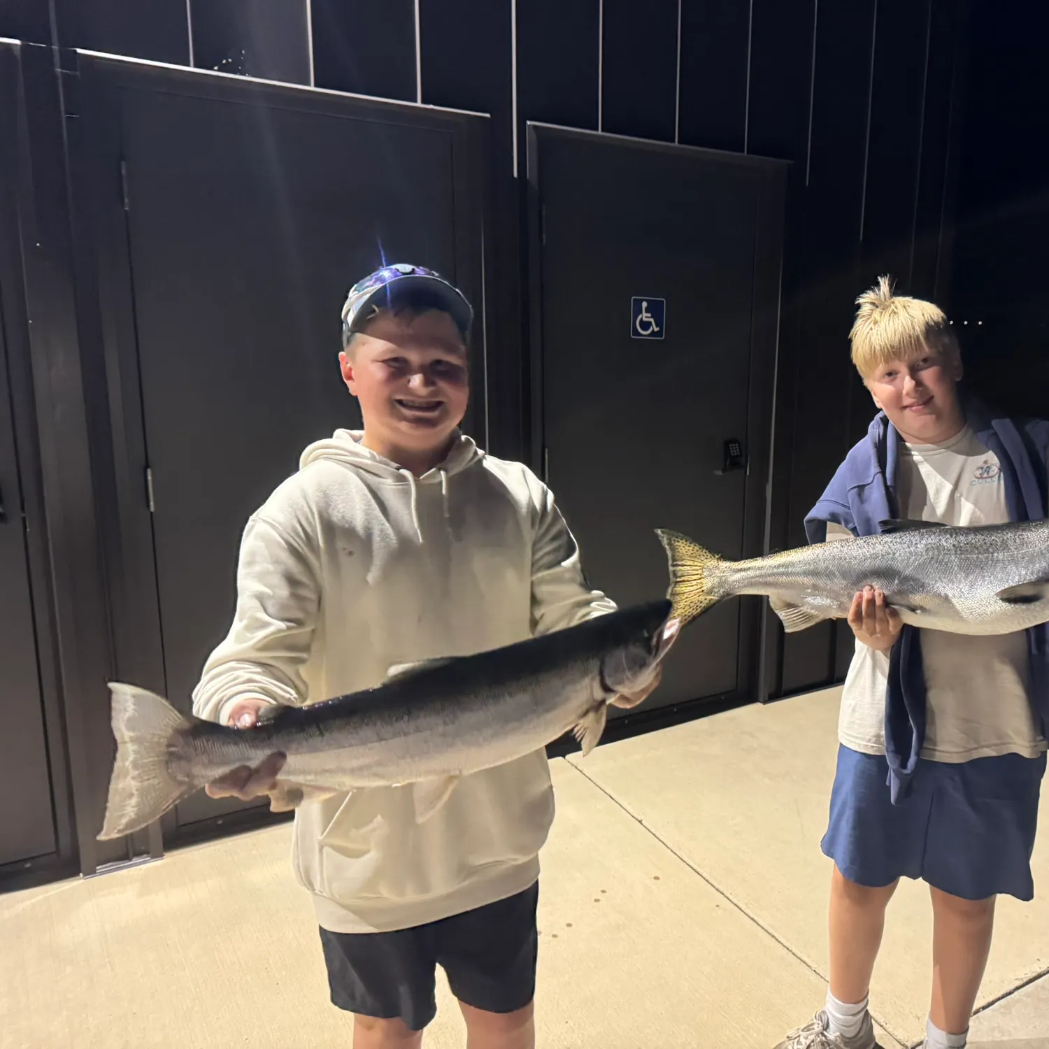 Chinook salmon caught on Fishbrain