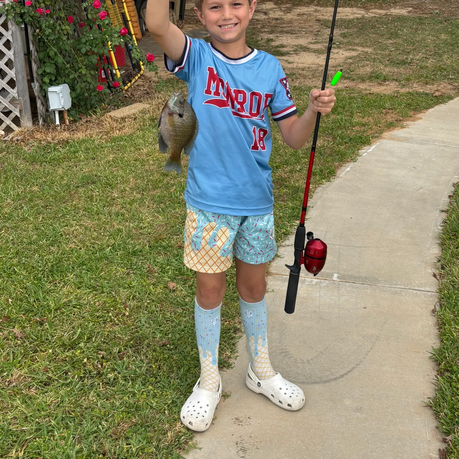 recently logged catches