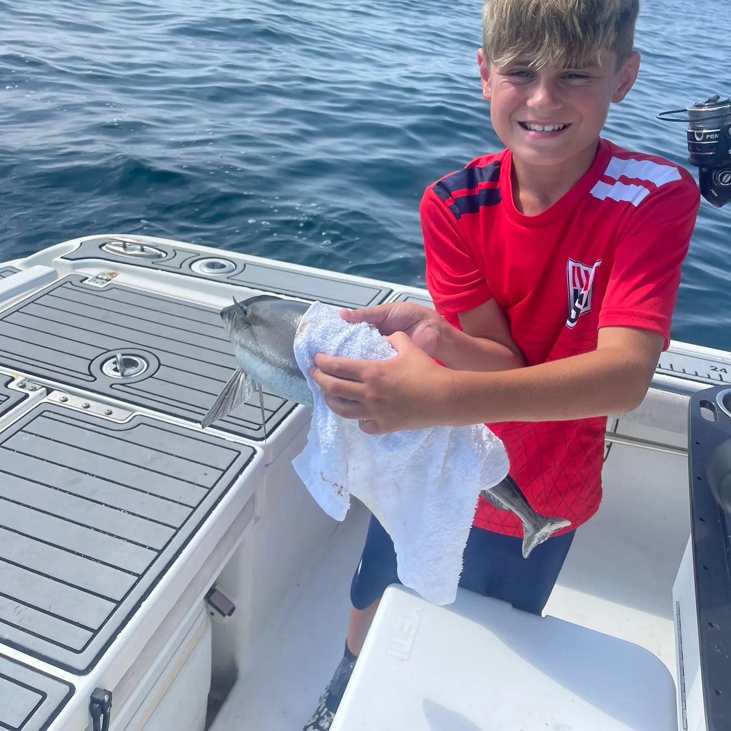 Atlantic sharpnose shark caught on Fishbrain