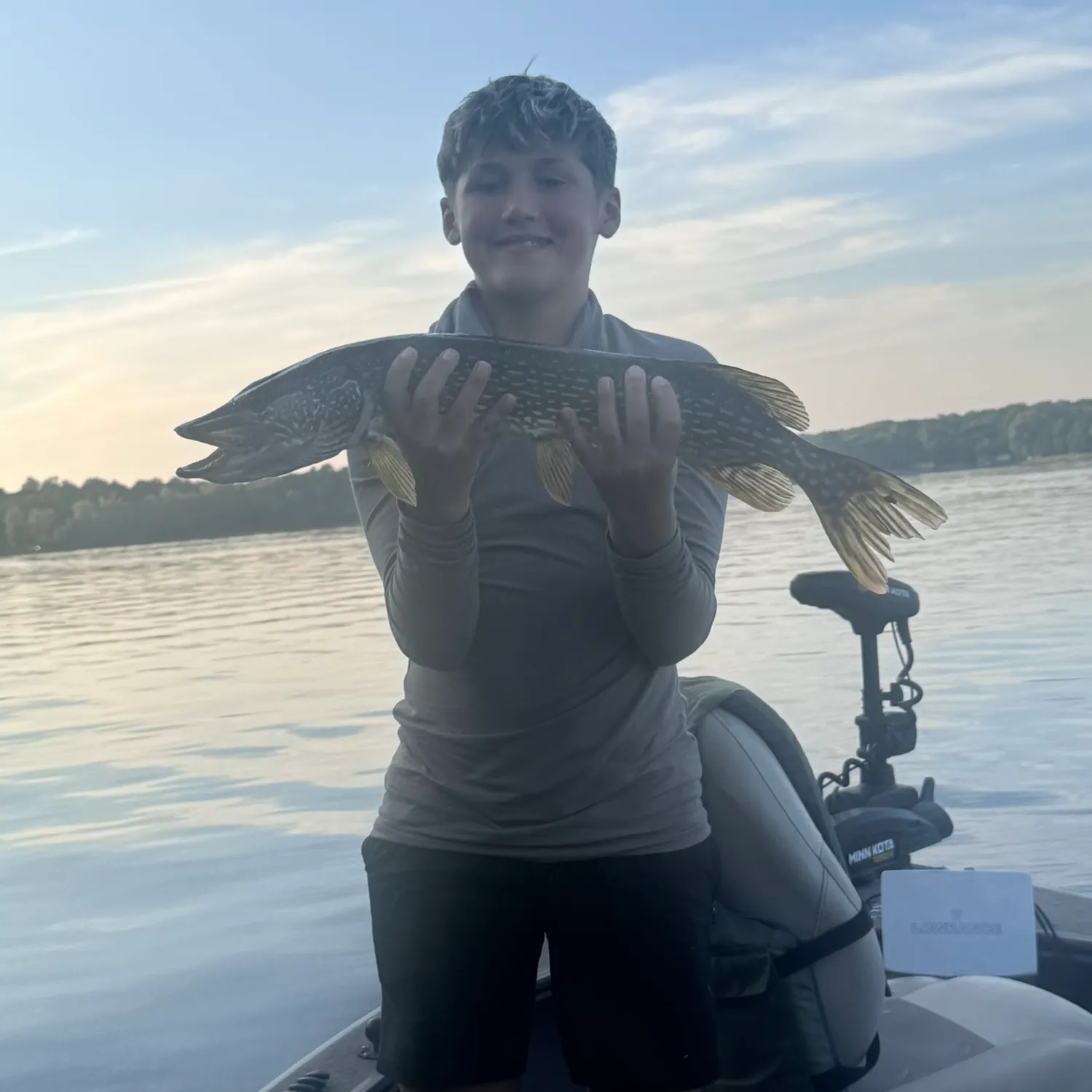 Northern pike caught on Fishbrain