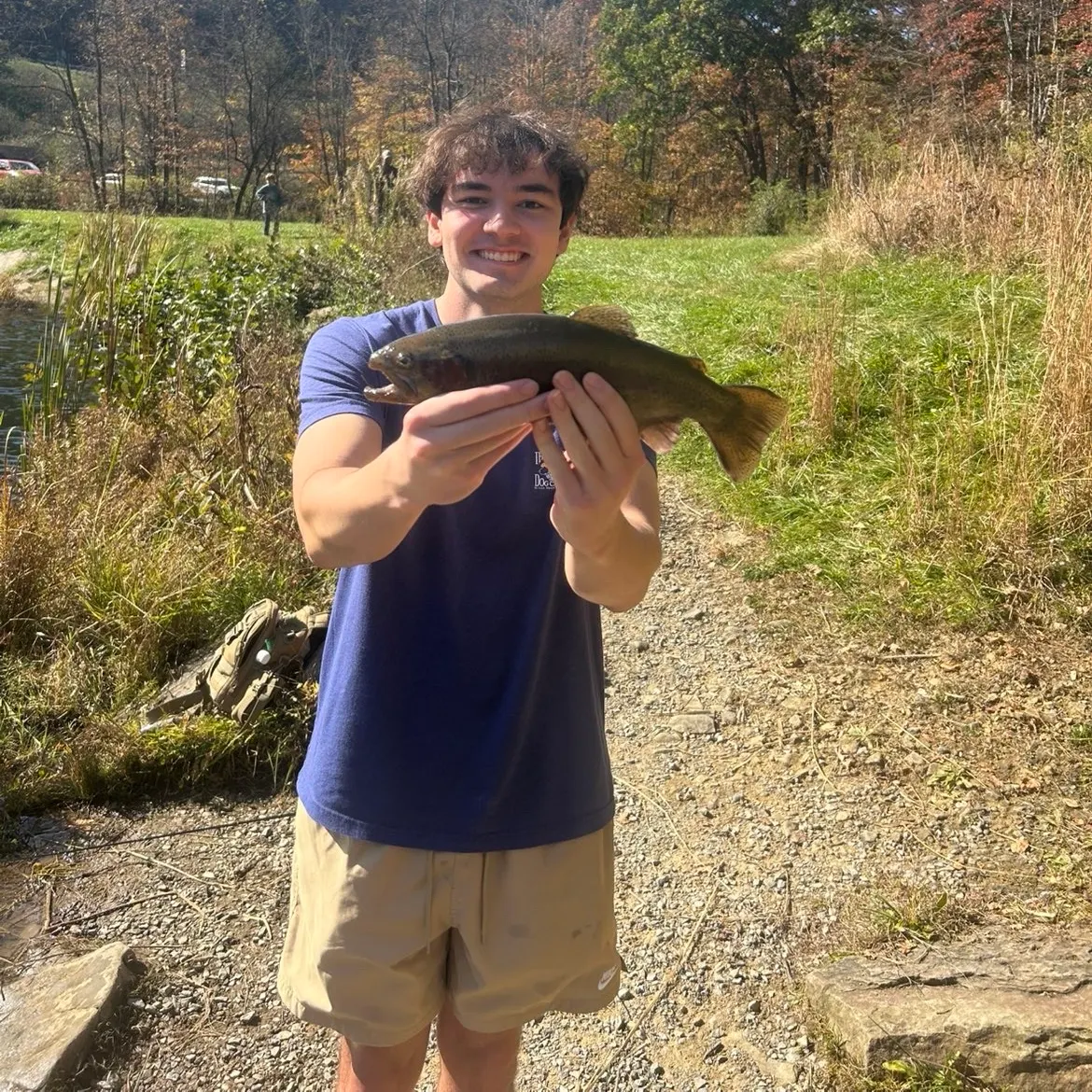 Rainbow trout caught on Fishbrain