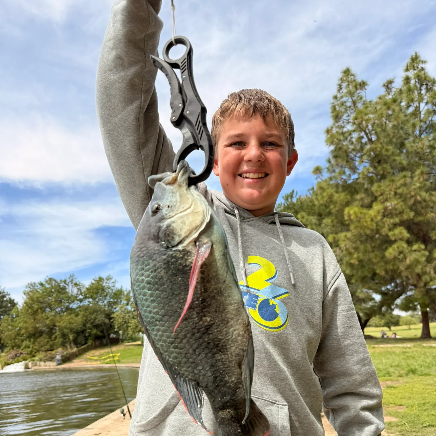 The most recent Blue tilapia catches on Fishbrain