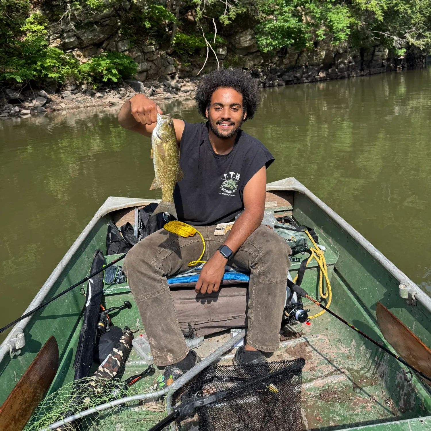 recently logged catches