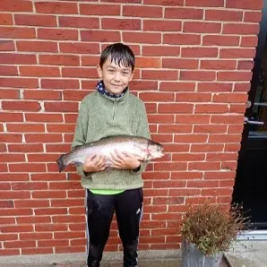Rainbow trout caught on Fishbrain