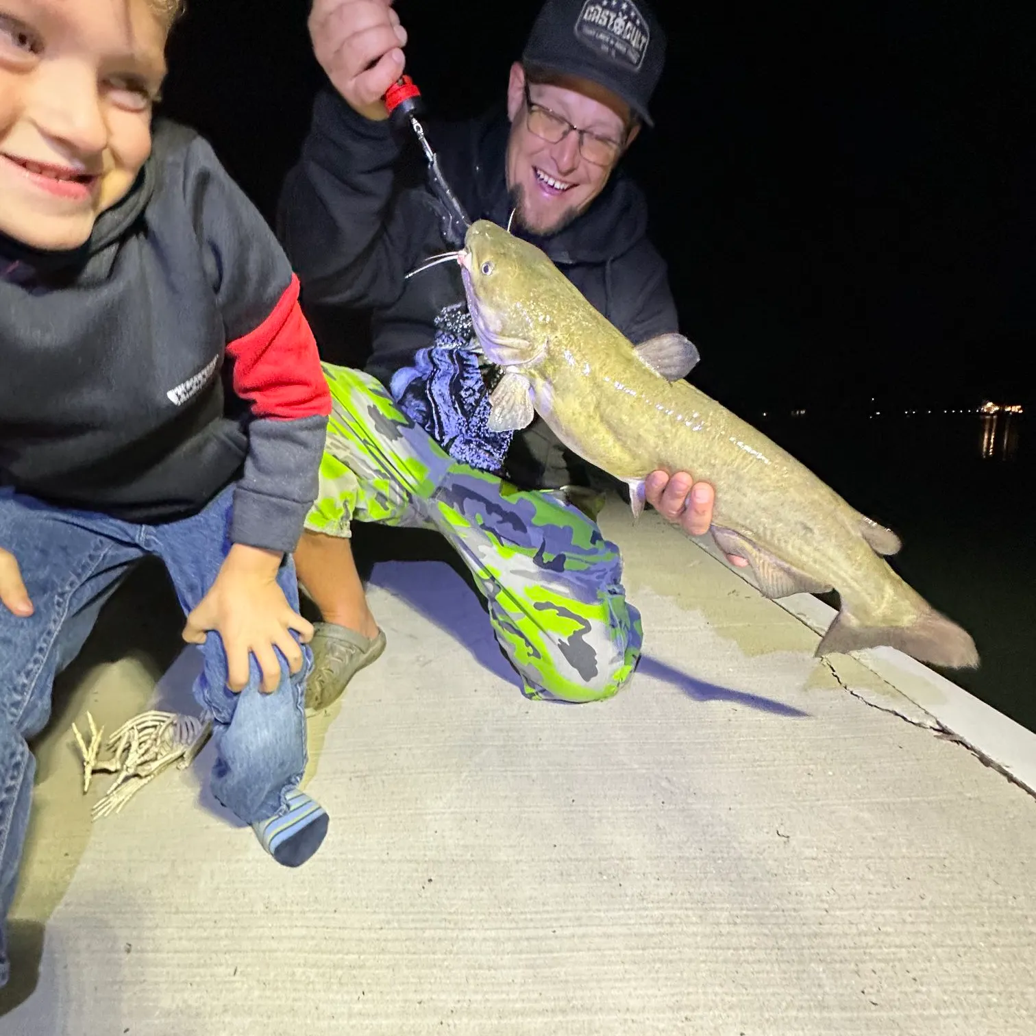 Channel catfish caught on Fishbrain