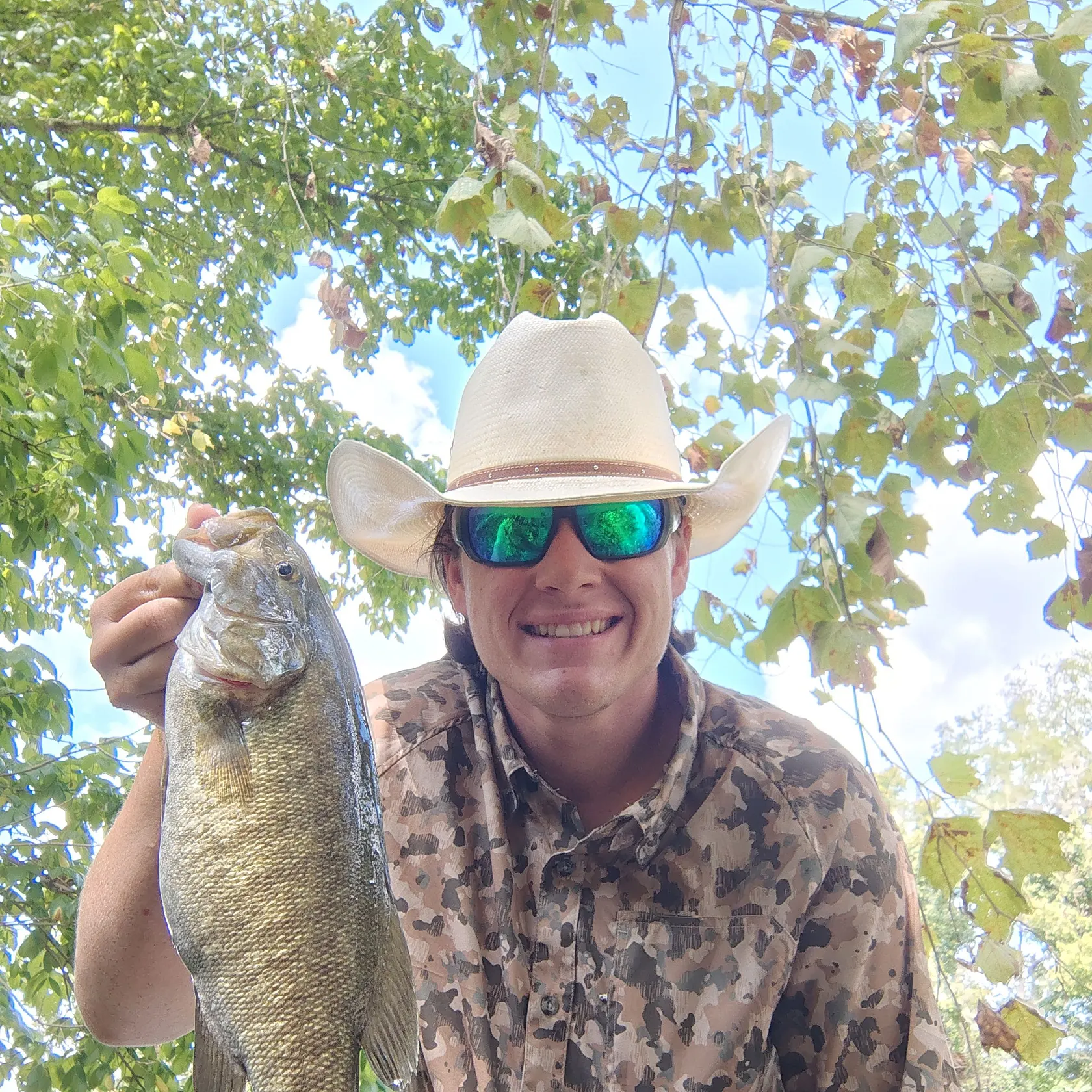 Smallmouth bass caught on Fishbrain