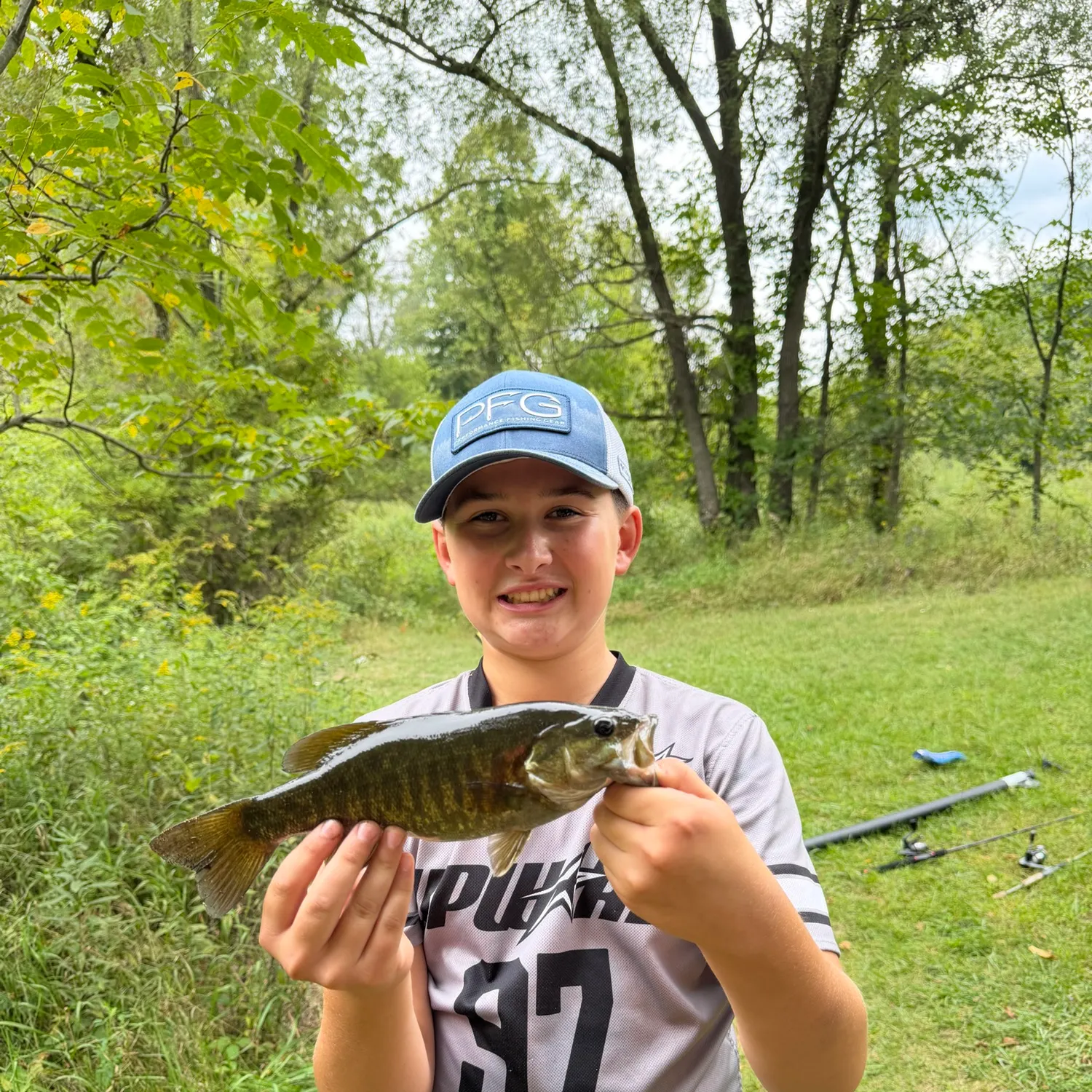 Smallmouth bass caught on Fishbrain