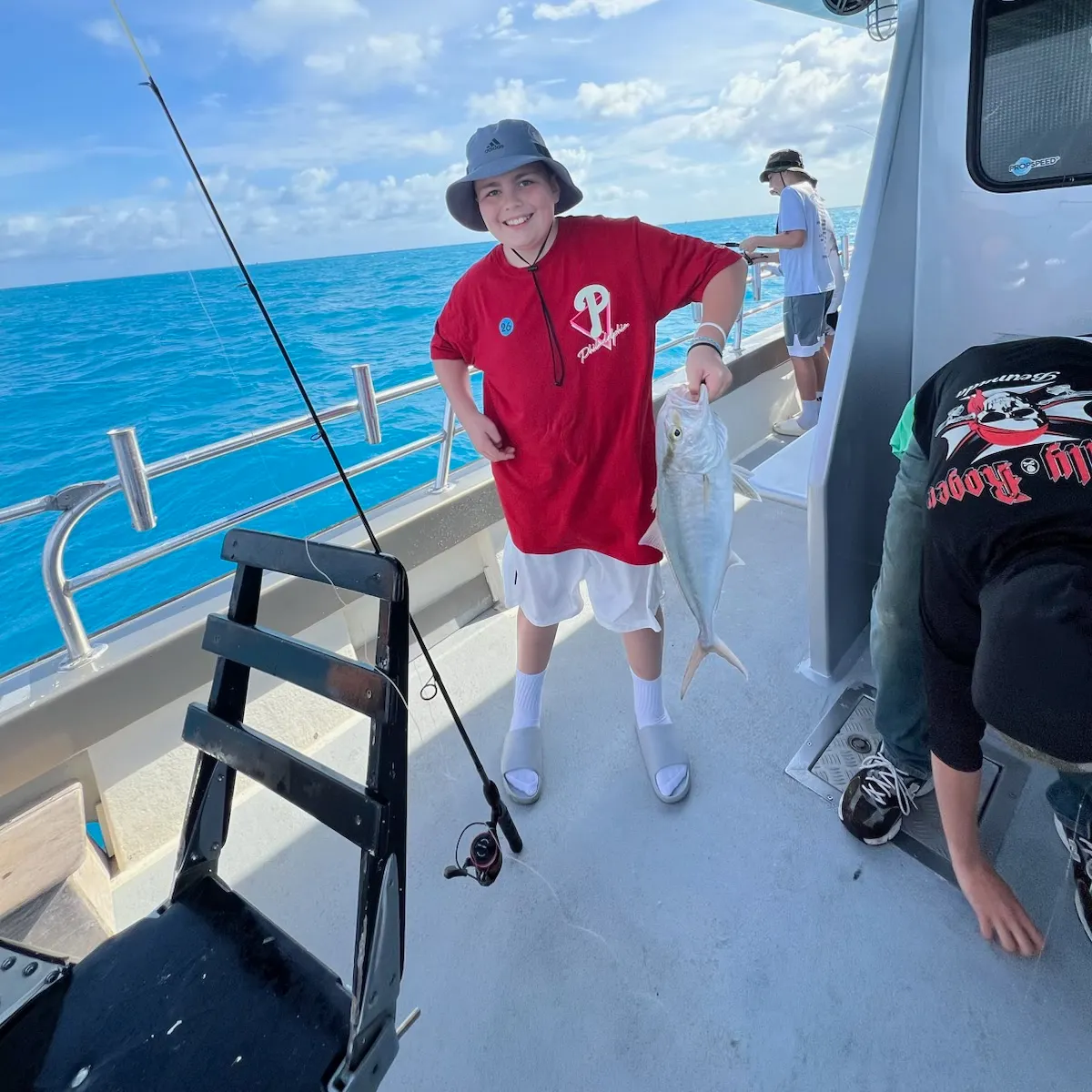 Southern yellowtail amberjack caught on Fishbrain