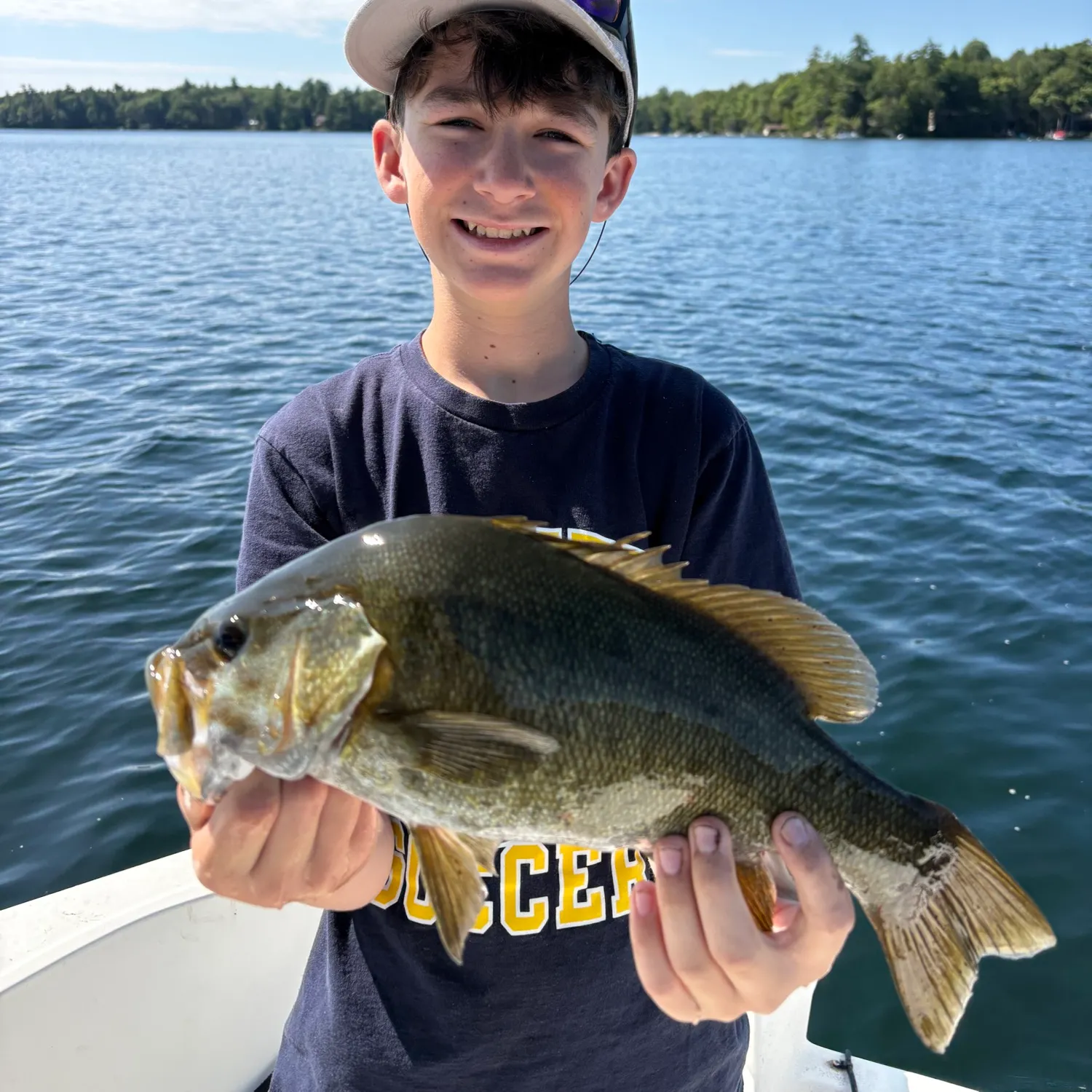 Smallmouth bass caught on Fishbrain