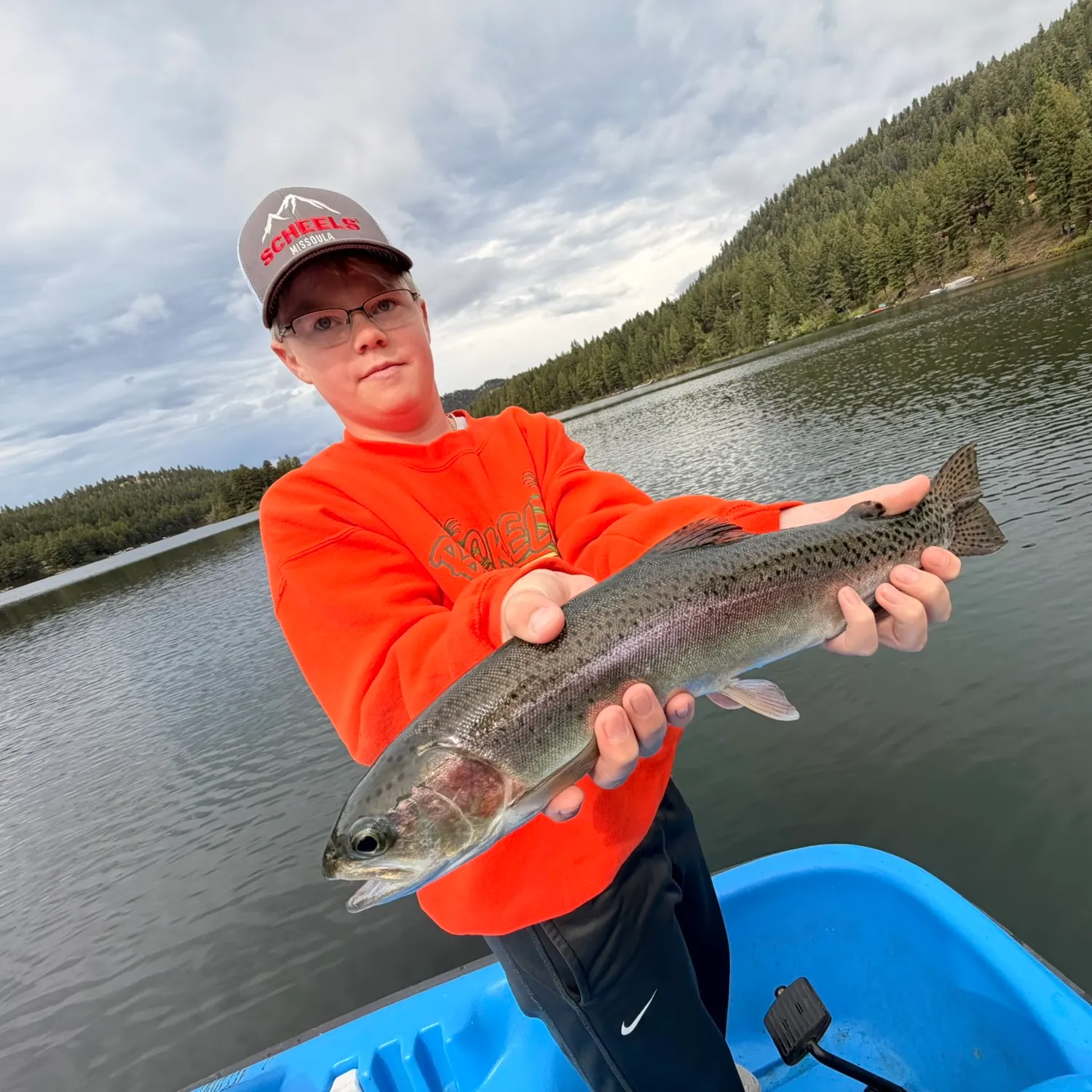 Rainbow trout caught on Fishbrain