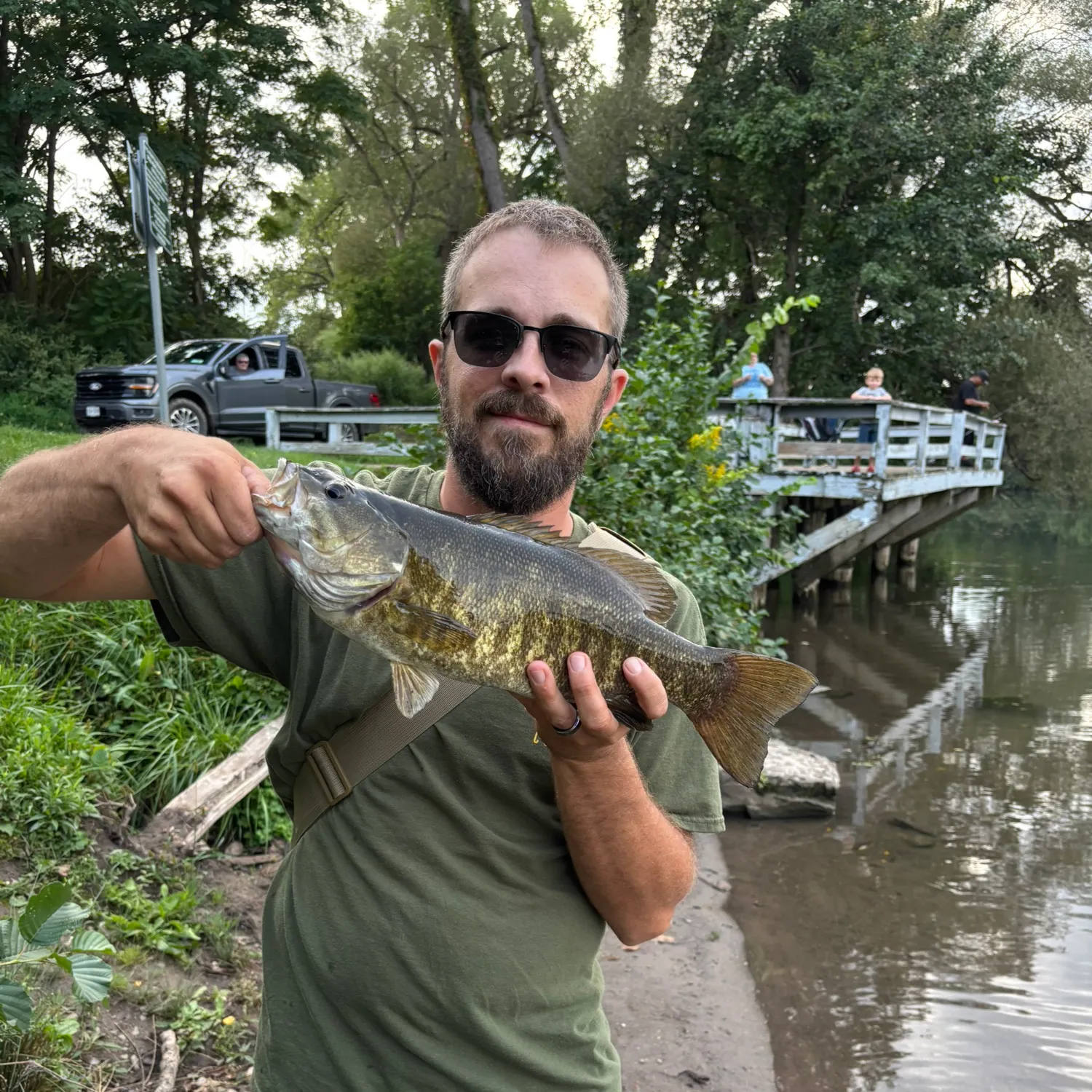 Smallmouth bass caught on Fishbrain