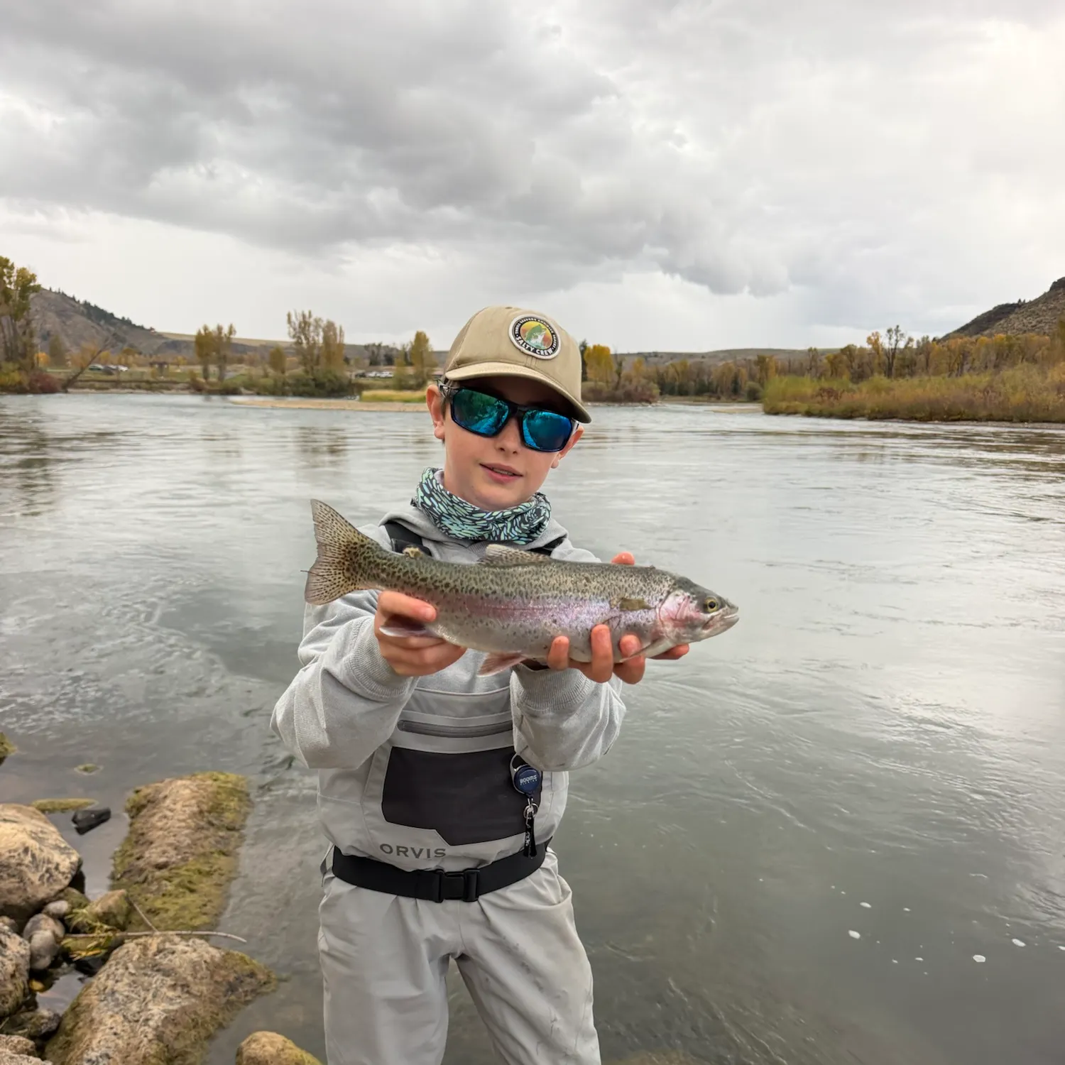 Rainbow trout caught on Fishbrain