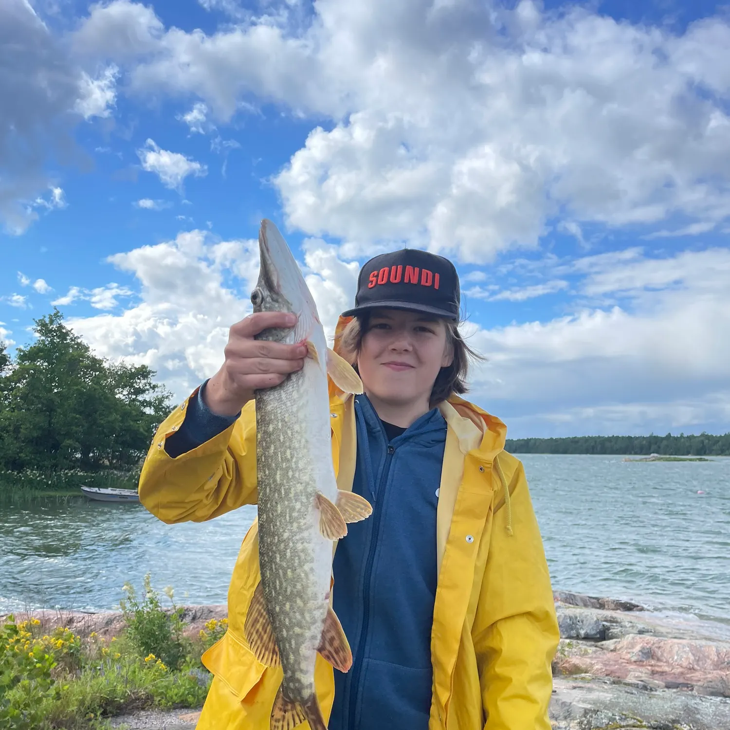 Northern pike caught on Fishbrain