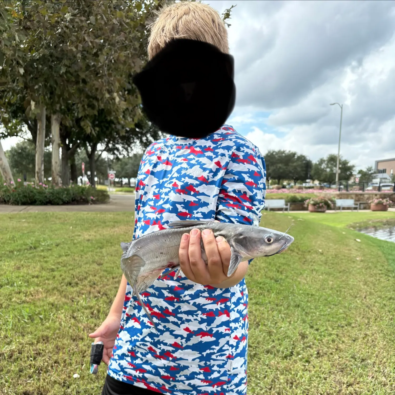 Channel catfish caught on Fishbrain