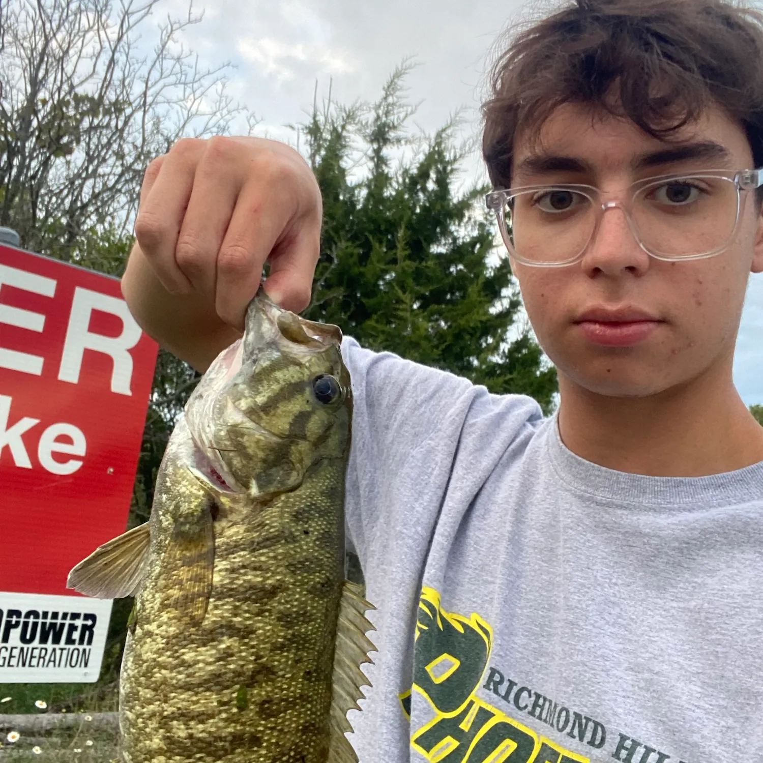 Smallmouth bass caught on Fishbrain