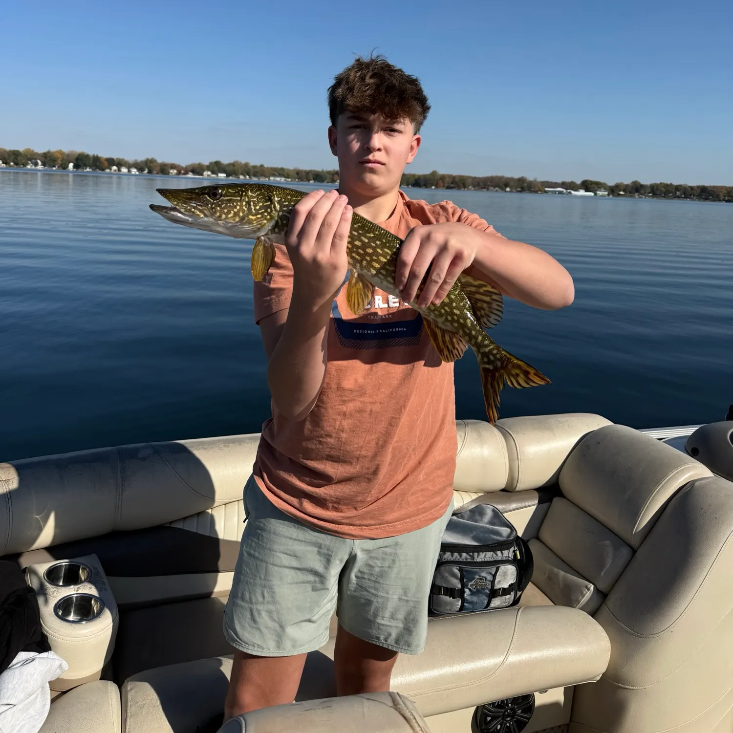 Northern pike caught on Fishbrain