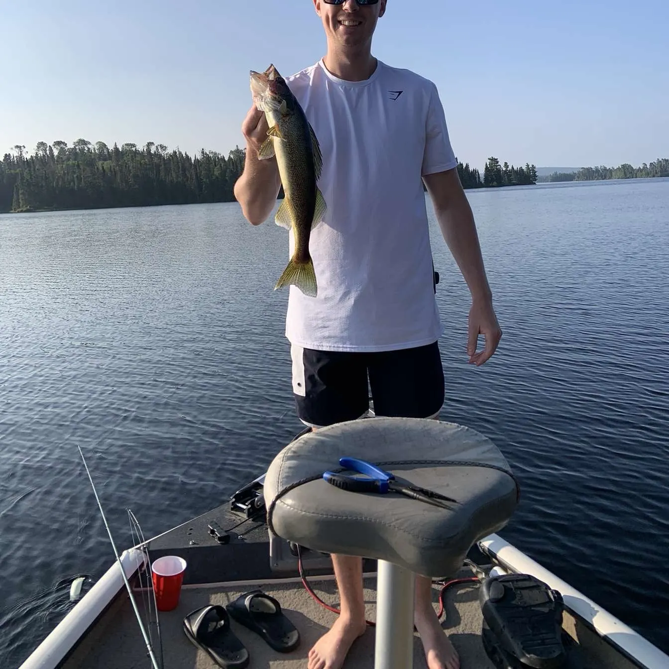 Walleye caught on Fishbrain