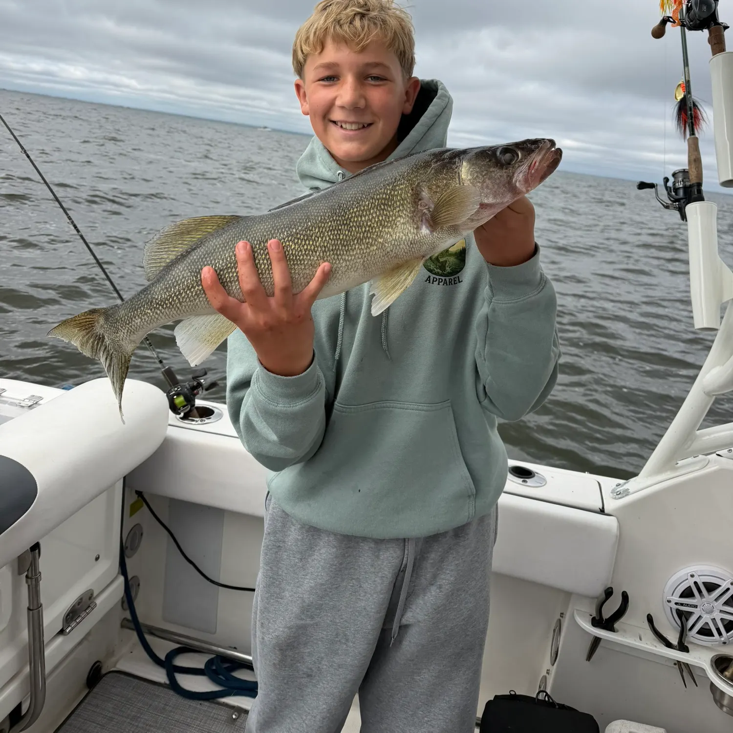Walleye caught on Fishbrain