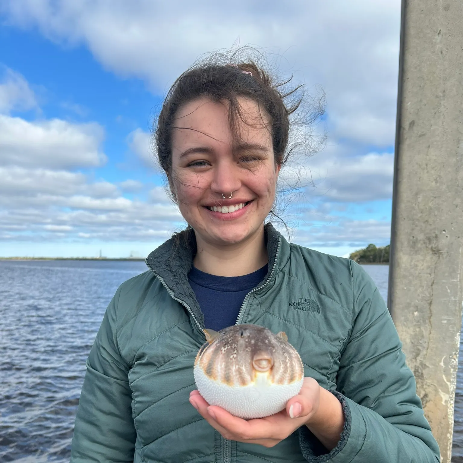 The most recent Yellowspotted puffer catches on Fishbrain
