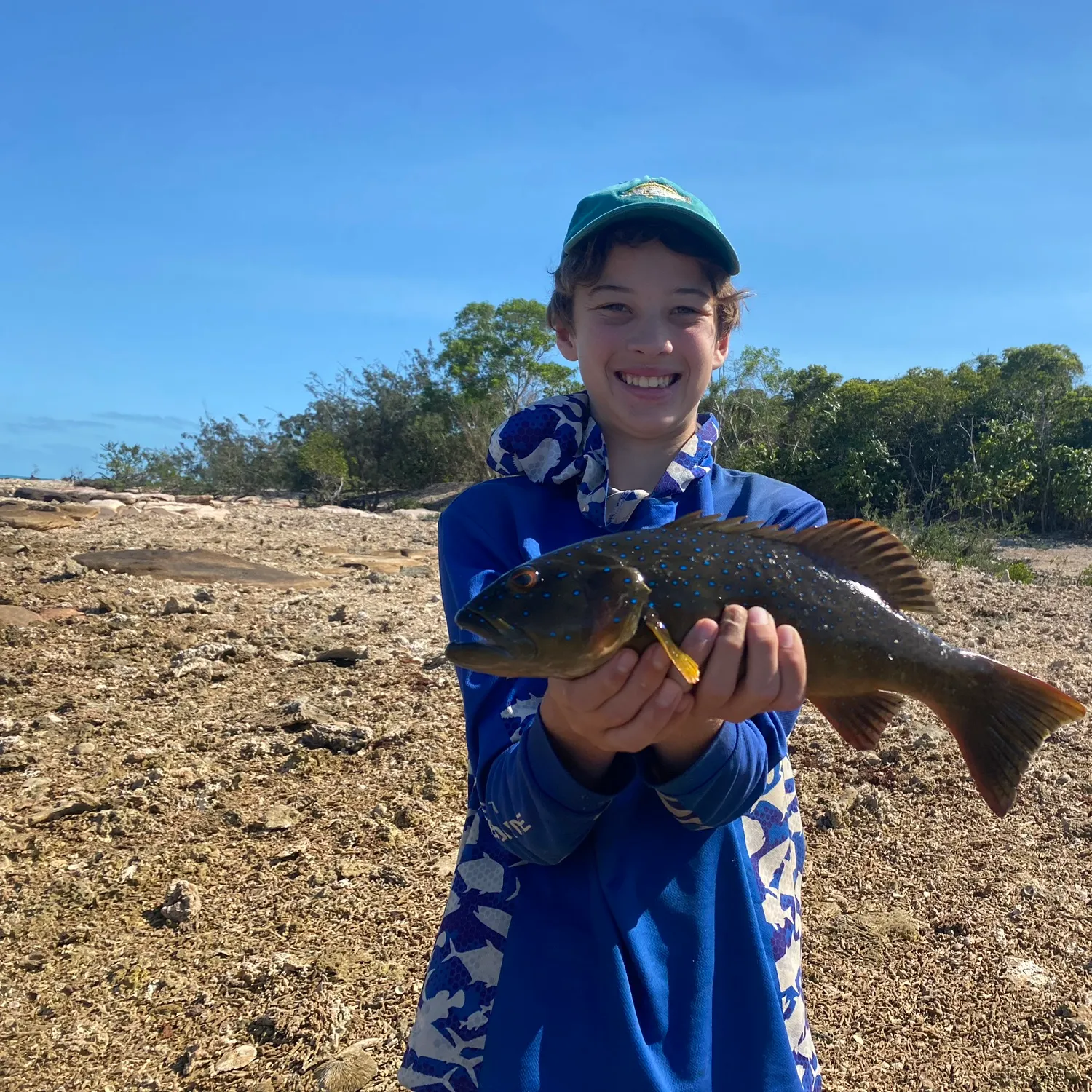 Leopard coralgrouper caught on Fishbrain