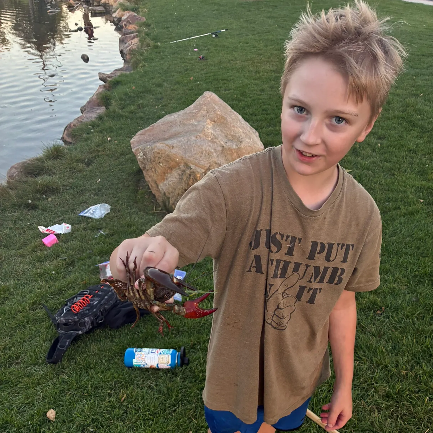 Northern clearwater crayfish caught on Fishbrain
