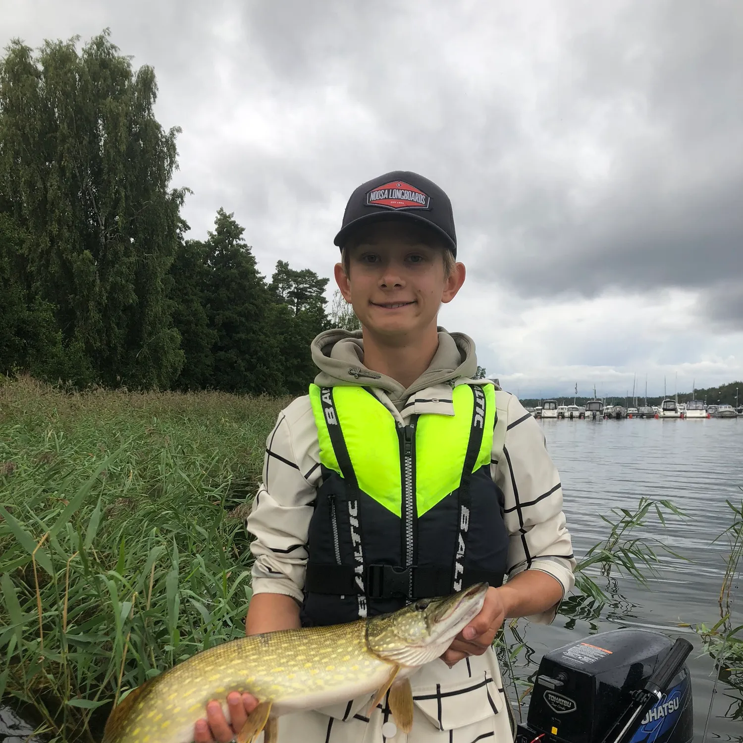 Northern pike caught on Fishbrain